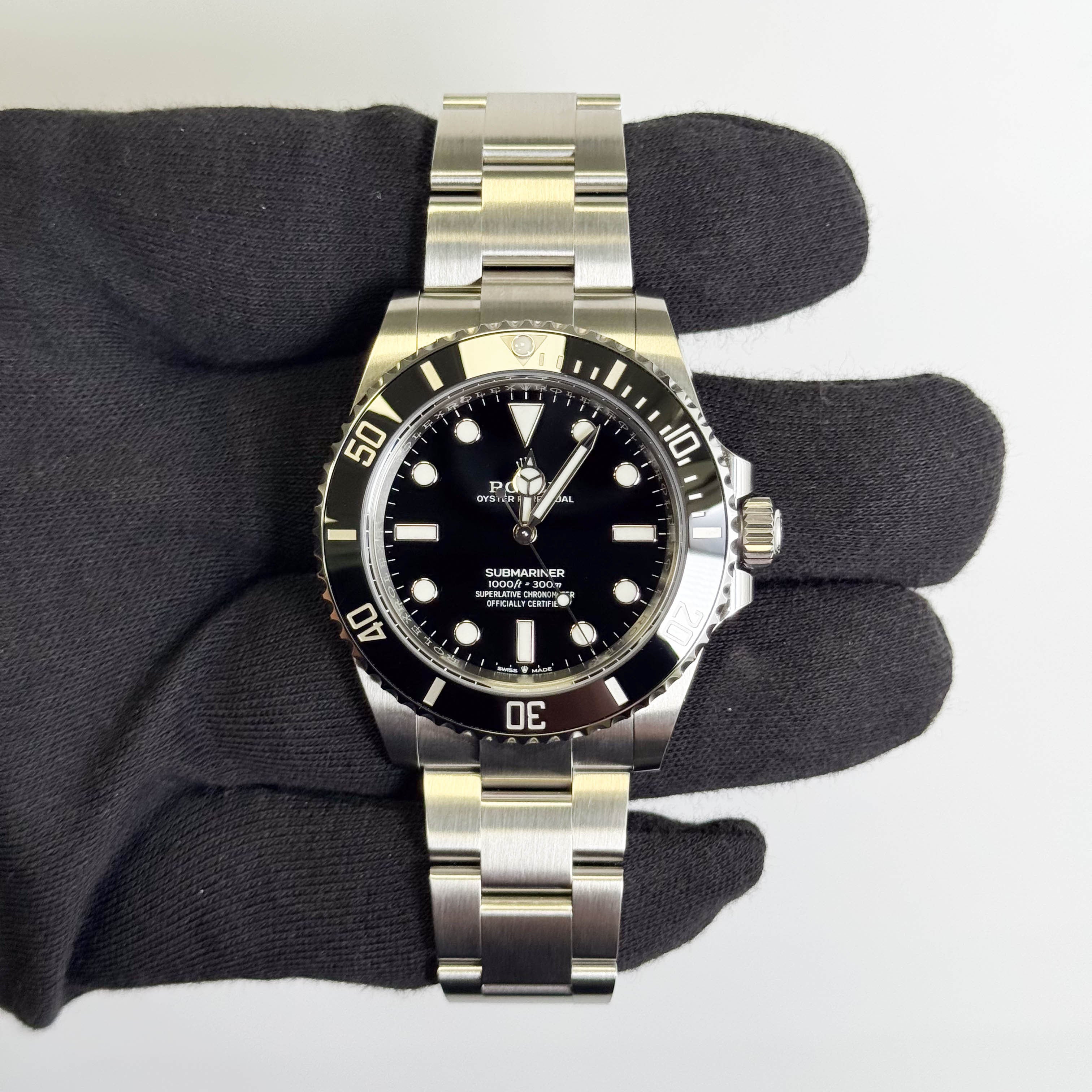 Rolex Submariner 41mm Black Dial Watch Ref# 124060
