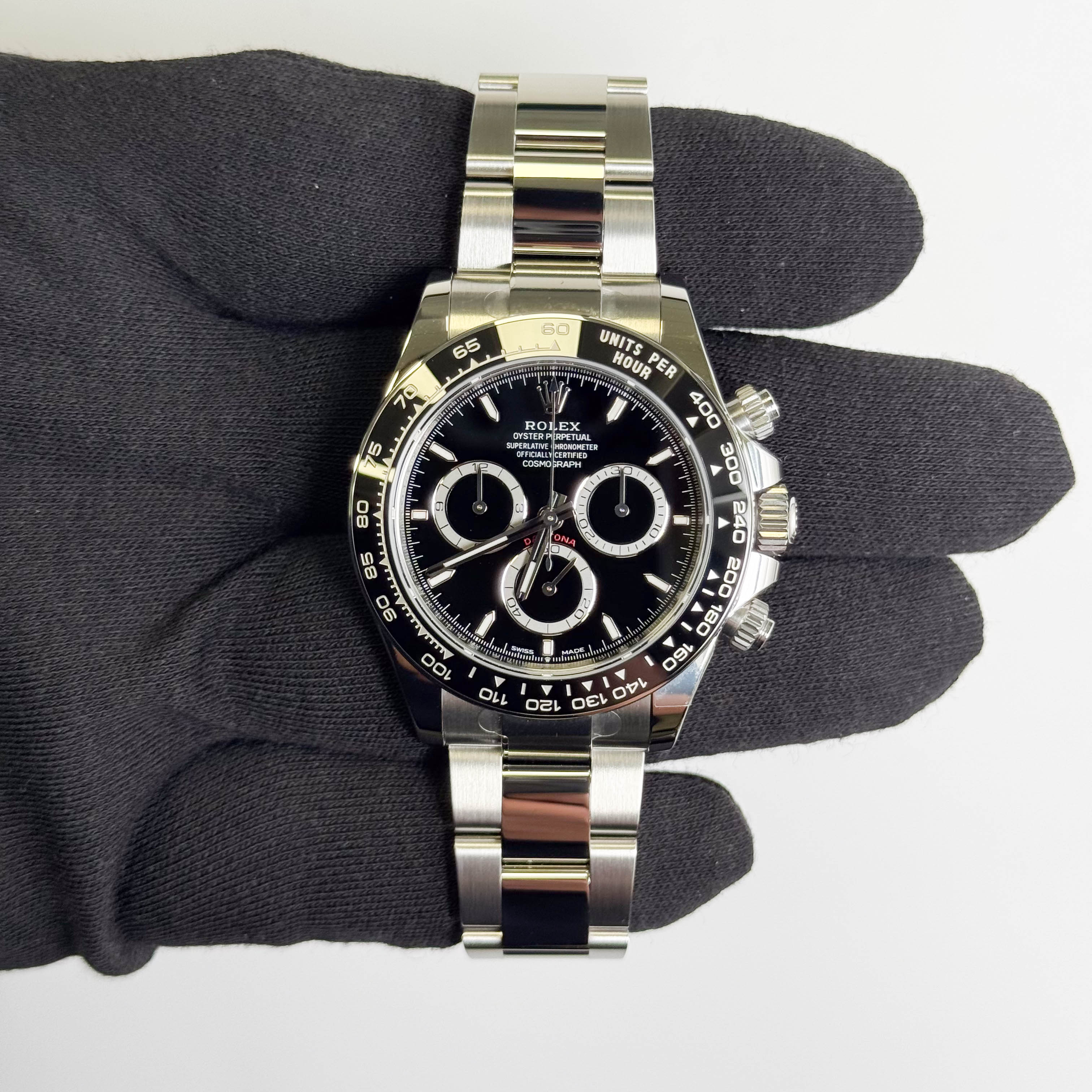 Rolex Daytona 40mm Black Dial Watch Ref# 126500LN