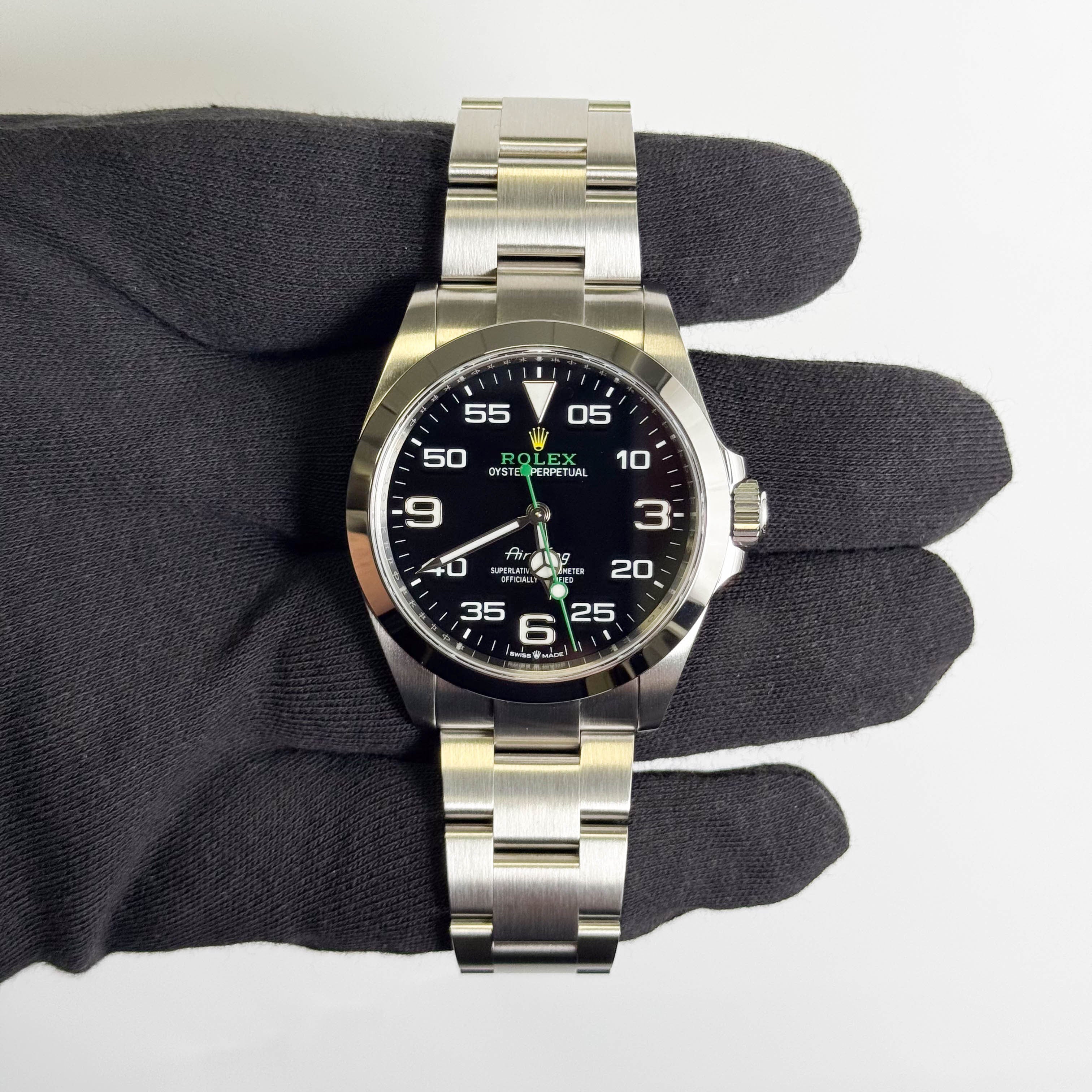 Rolex Air-King 40mm Black Dial Watch Ref# 126900