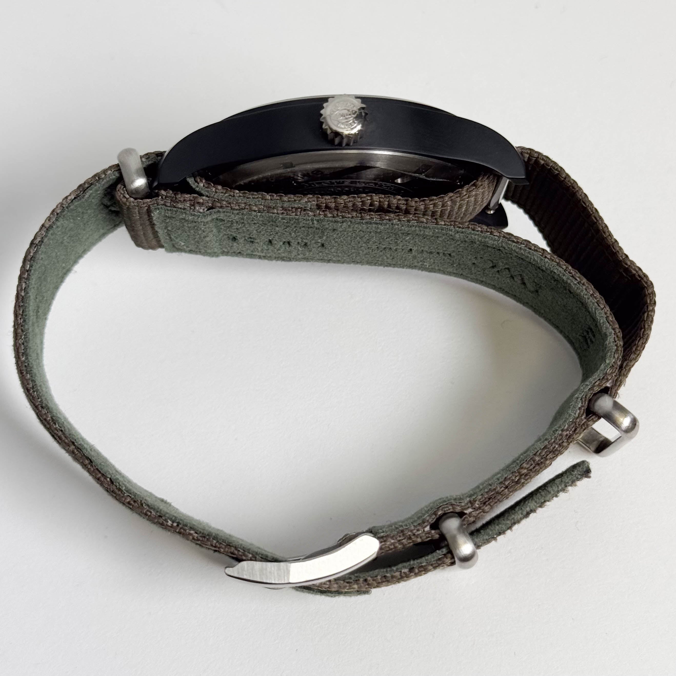 IWC Pilot's Watch Mark XVIII Top Gun Edition "SFTI" 41mm Black Arabic Dial Watch Ref# IW324712 - Happy Jewelers Fine Jewelry Lifetime Warranty