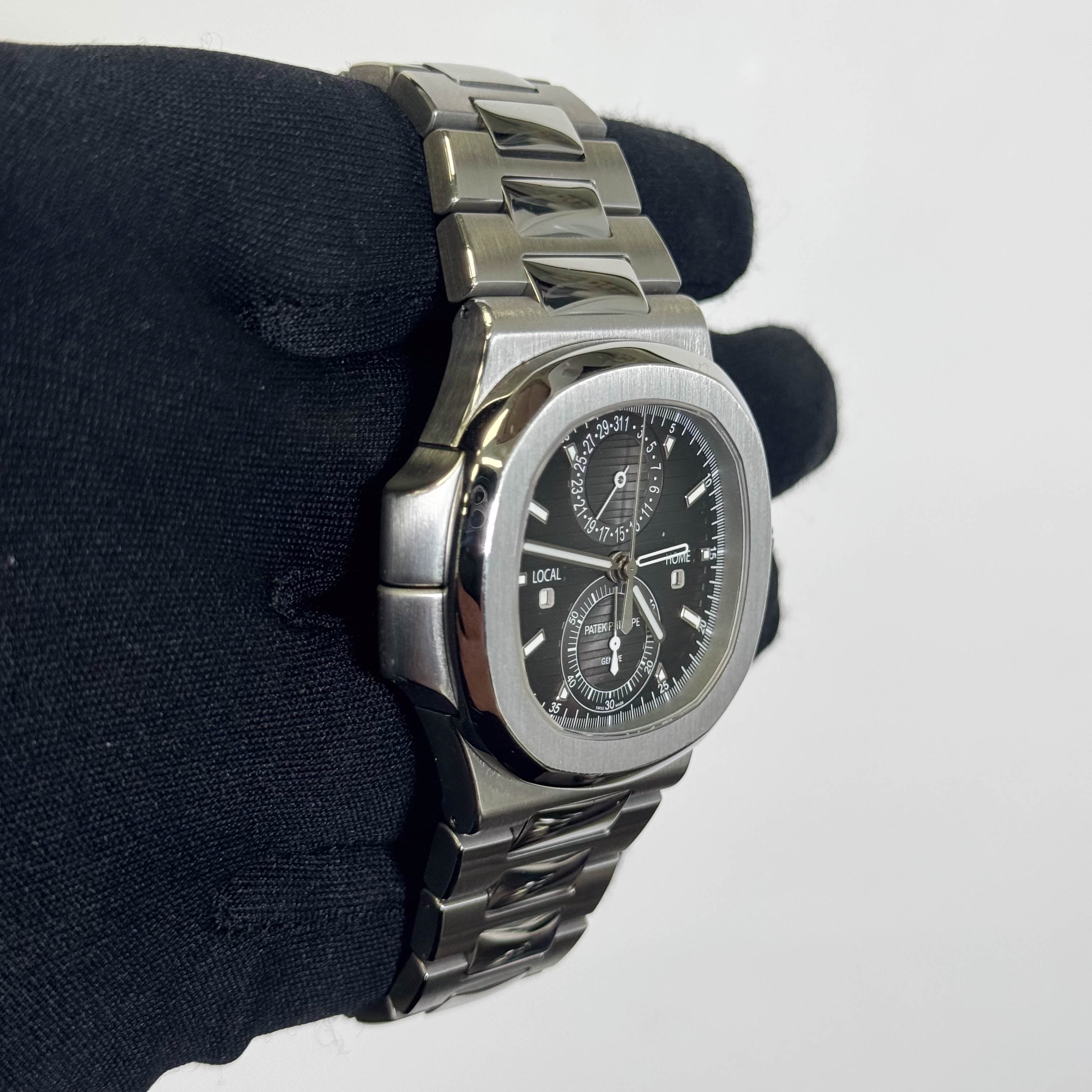 Patek Philippe Nautilus 40.5mm Grey Dial Watch Ref# 5990/1A-001 - Happy Jewelers Fine Jewelry Lifetime Warranty