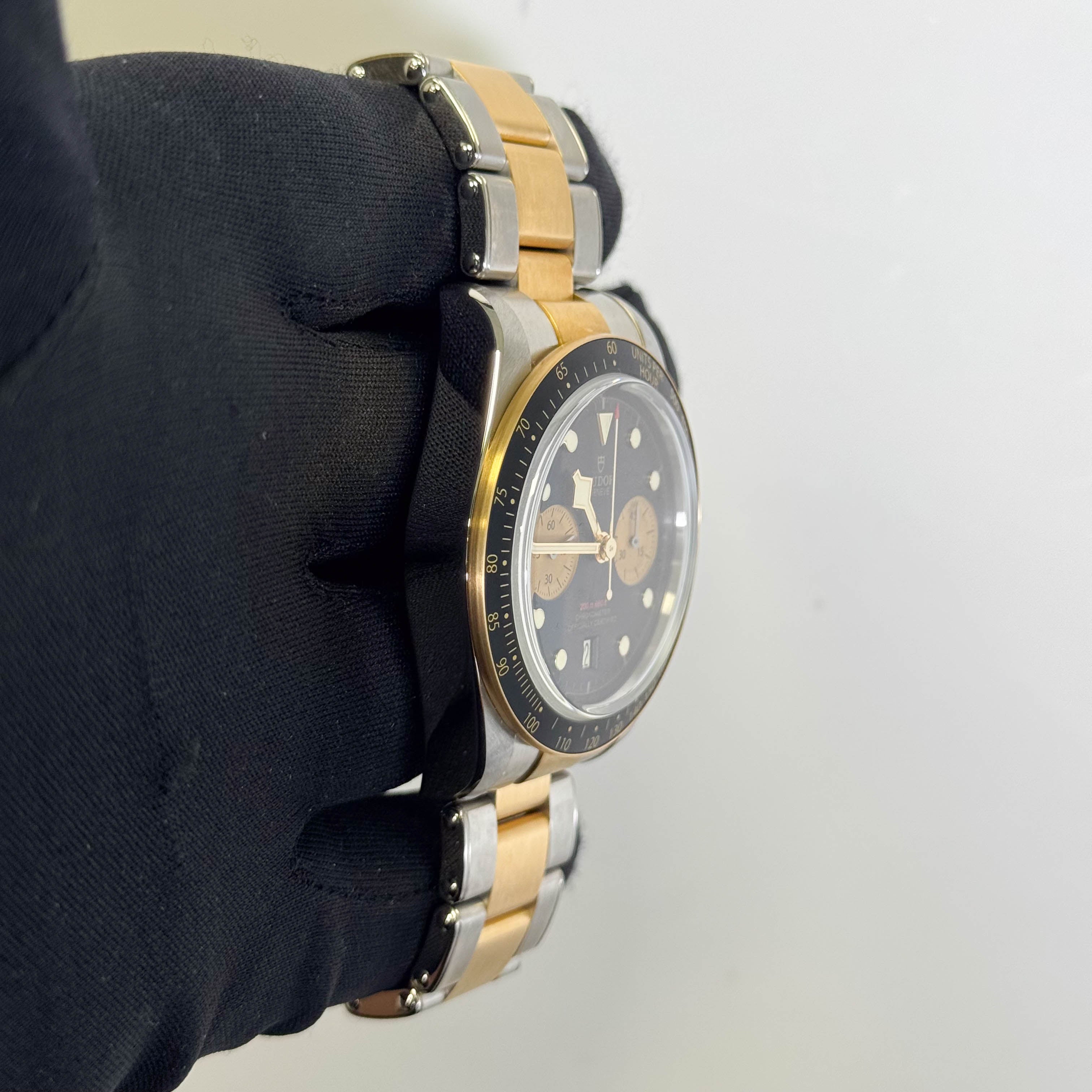 Tudor Black Bay 41mm Black Dial Watch Ref# 79363N