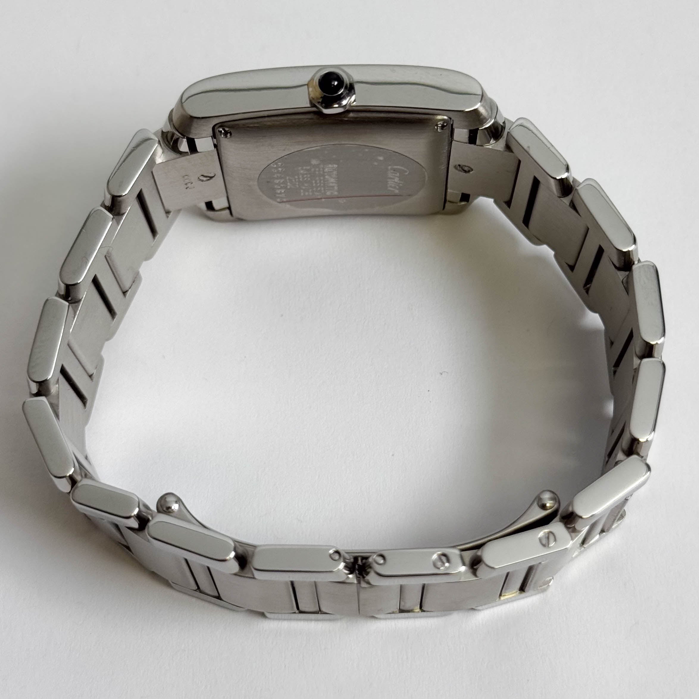 Cartier Tank 28mm White Dial Watch Ref# W51002Q3