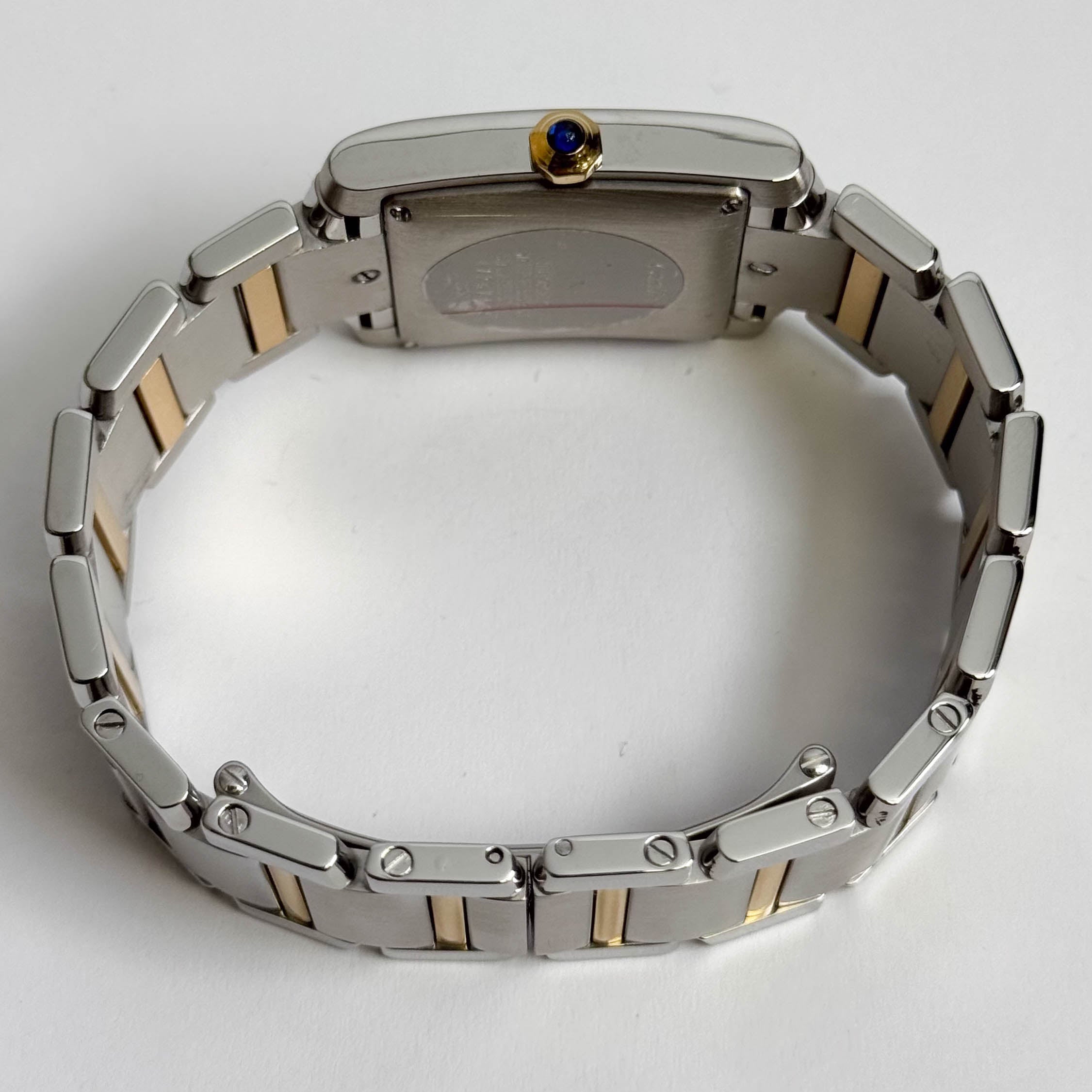 Cartier Tank Francaise 25mm Ivory Dial Ref#W51005Q4