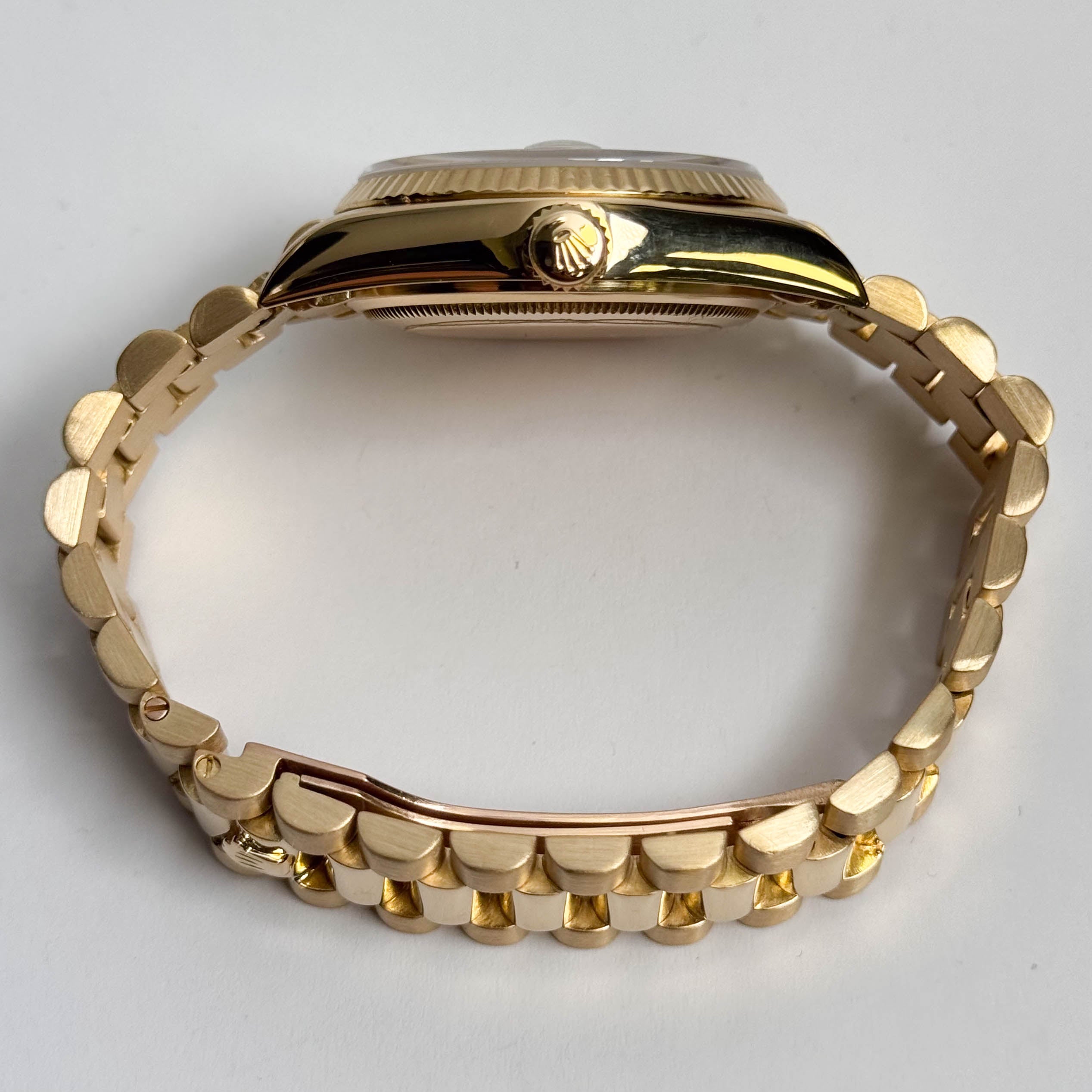 Rolex Day-Date 36mm Champagne Dial Watch Ref# 18038