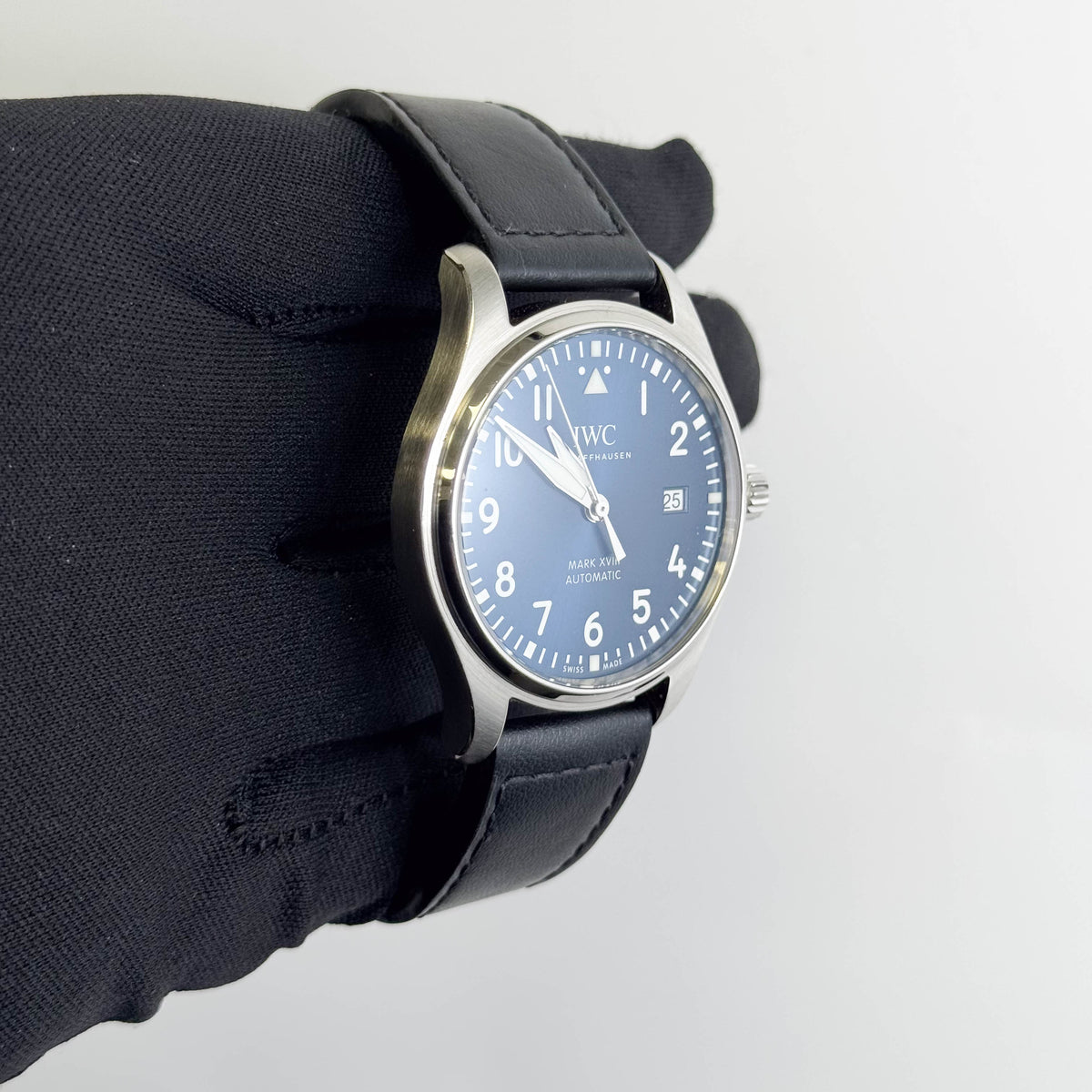 IWC Pilot Mark XVII Le Petit Prince 40mm Blue Dial Watch Ref# IW327010