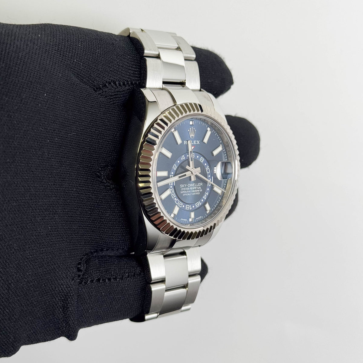 Rolex Sky-Dweller 42mm Blue Dial Watch Ref# 336934