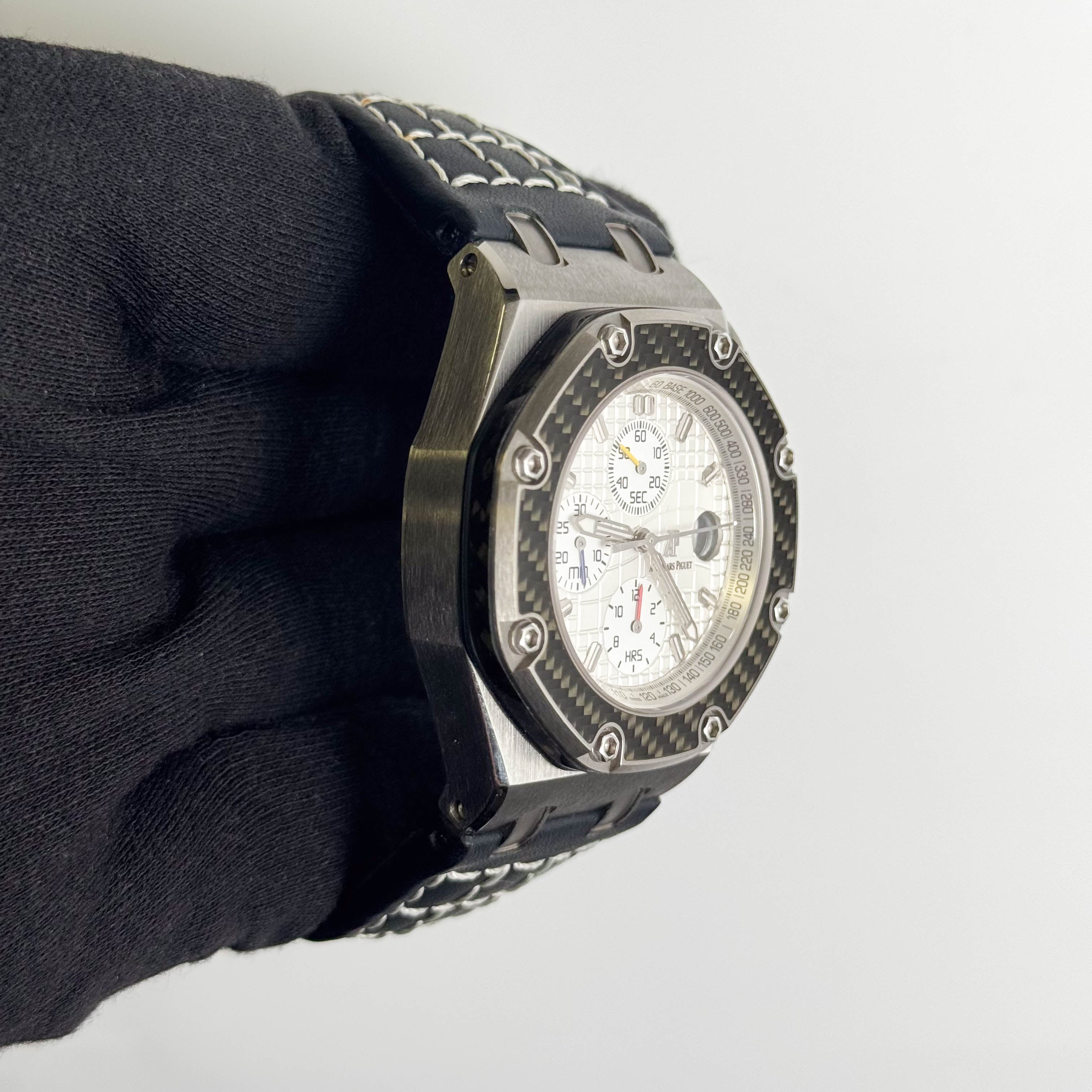 Audemars Piguet Royal Oak Offshore 42mm White Dial Watch Ref# 26030lO.OO.DOO1lN.01
