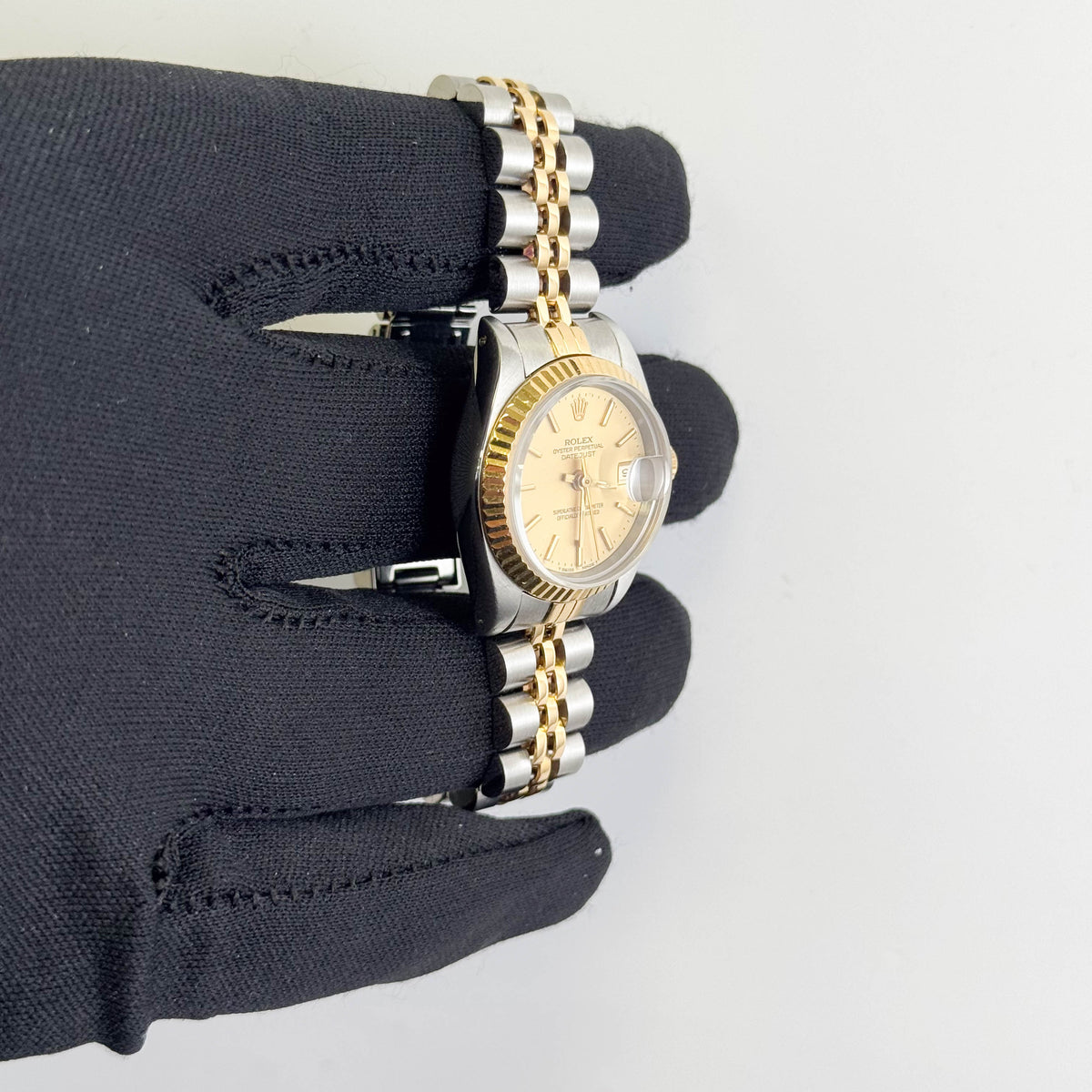 Rolex Datejust 31mm Champagne Dial Watch Ref# 68273