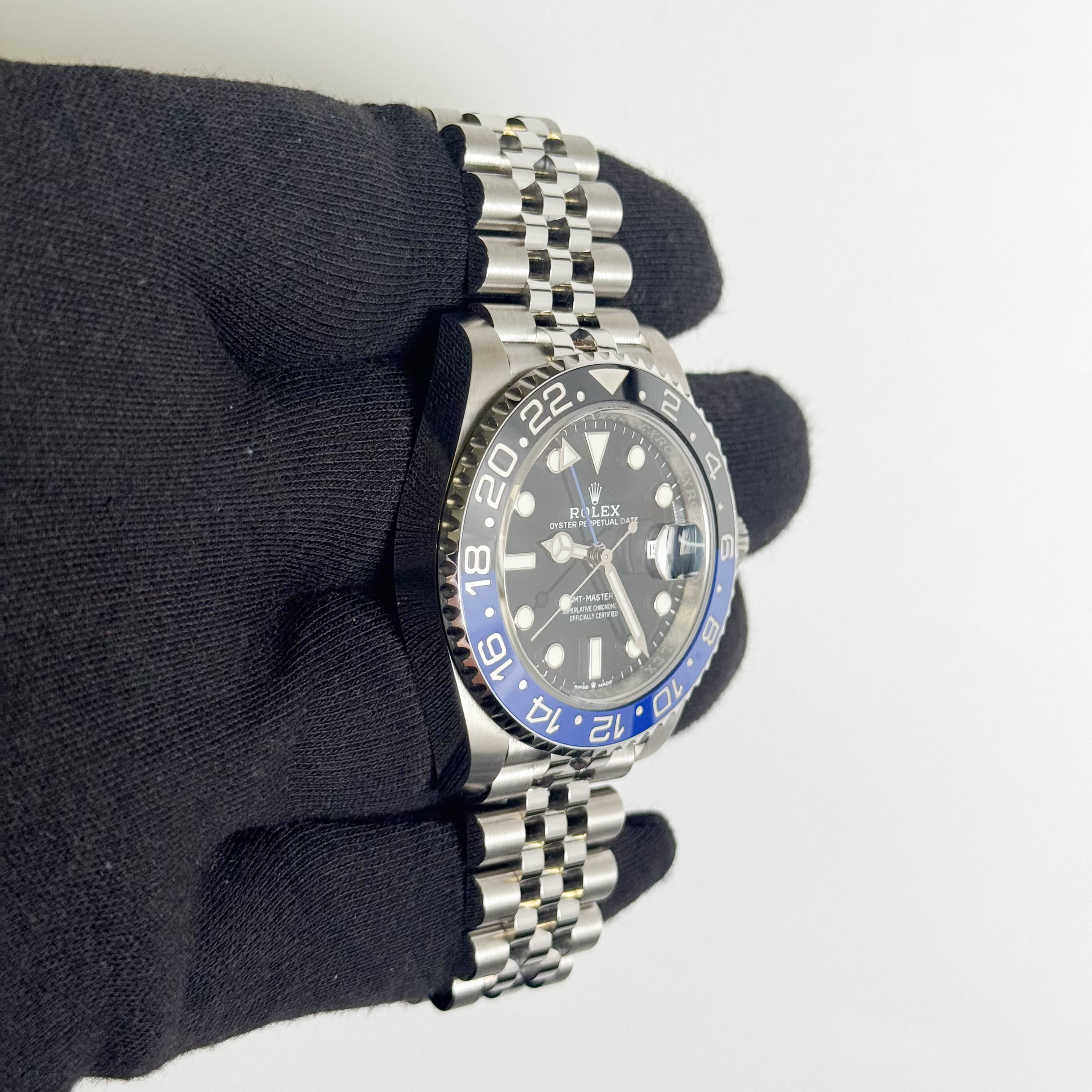 Rolex GMT-Master II 40mm Black Dial Watch Ref# 126710BLNR