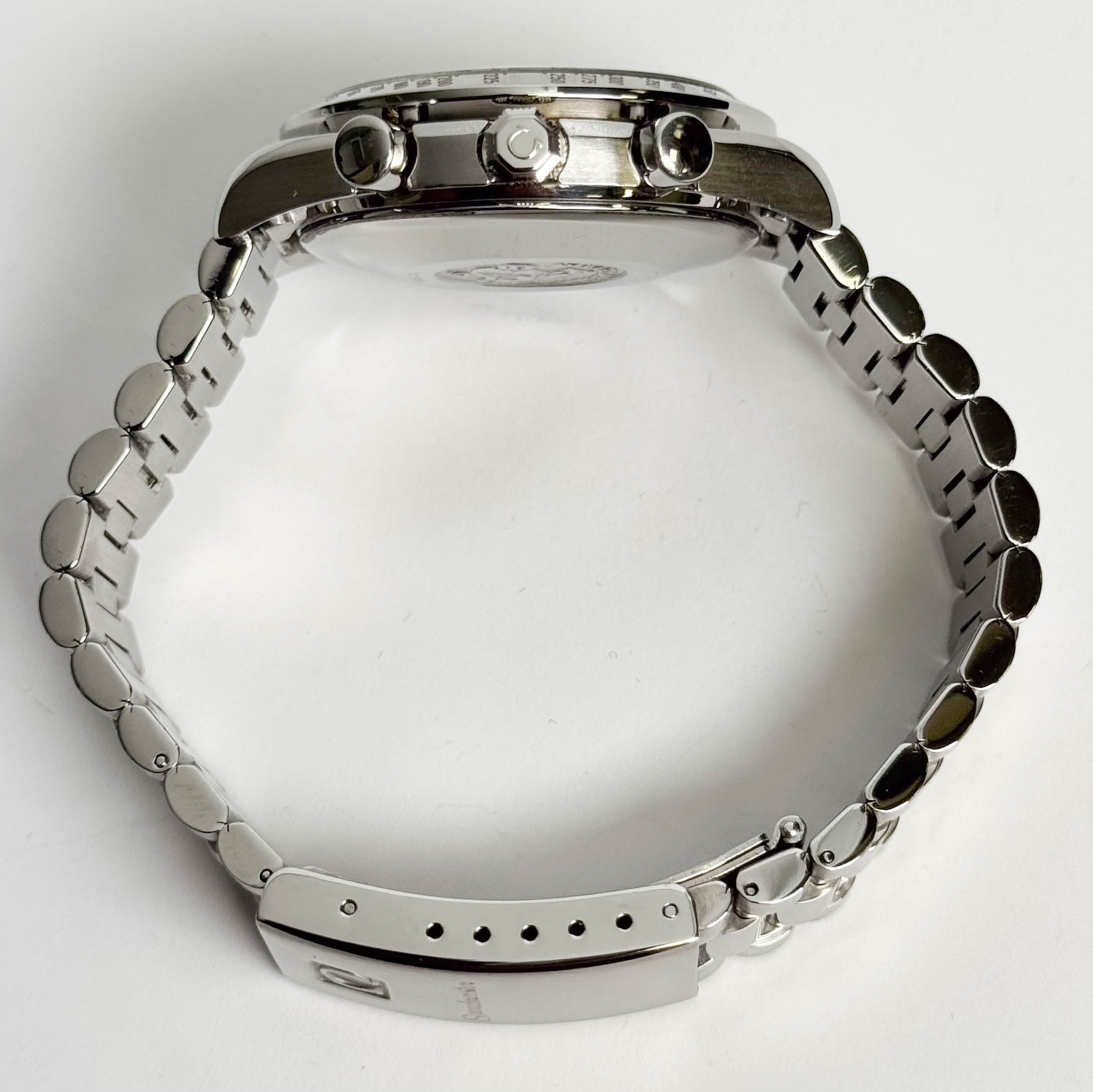 Omega Speedmaster 39mm Yellow Dial Watch Ref# 3511.12.00 - Happy Jewelers Fine Jewelry Lifetime Warranty