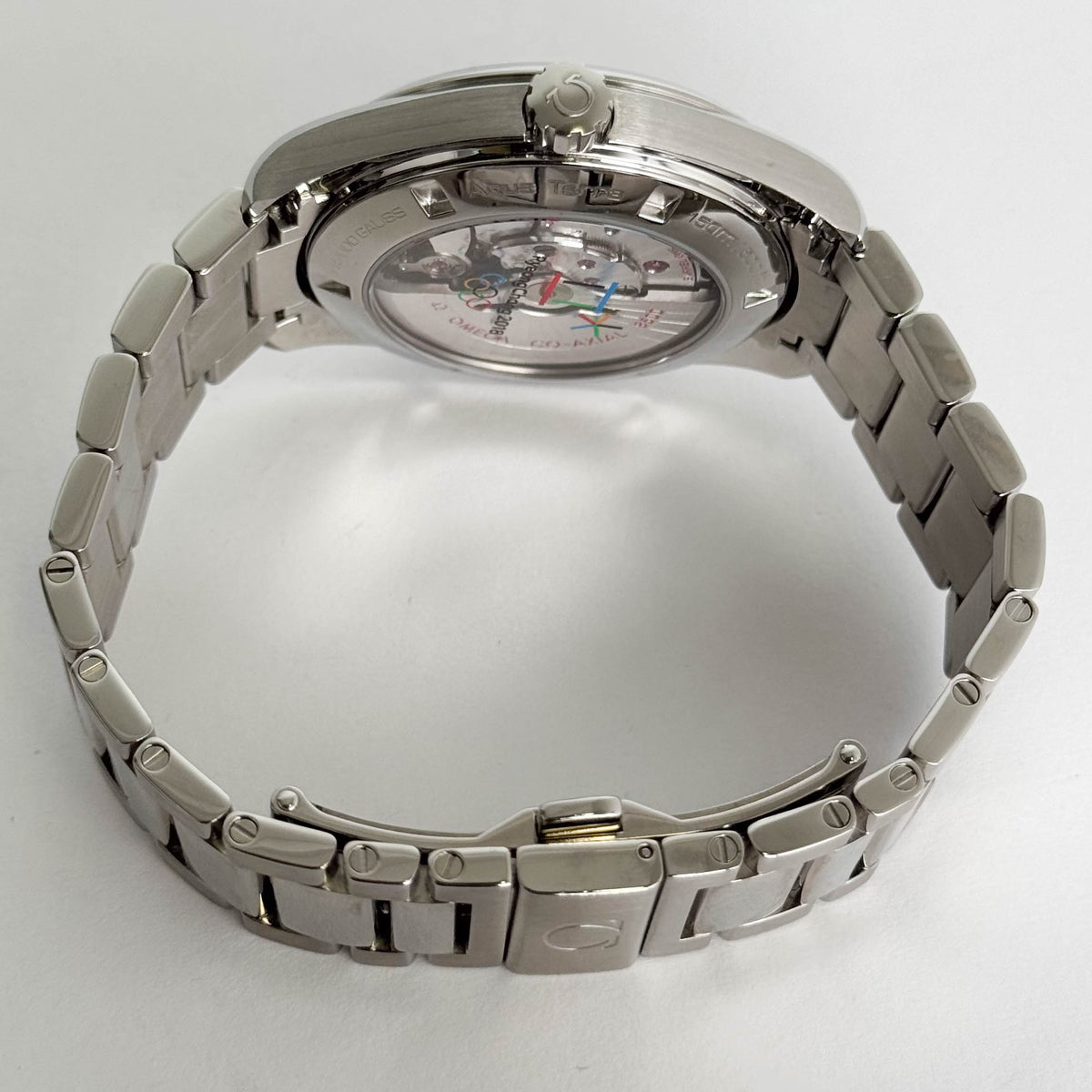 Omega Seamaster Aqua Terra 41.5mm Blue Dial Watch Ref# 522.10.42.21.03.001