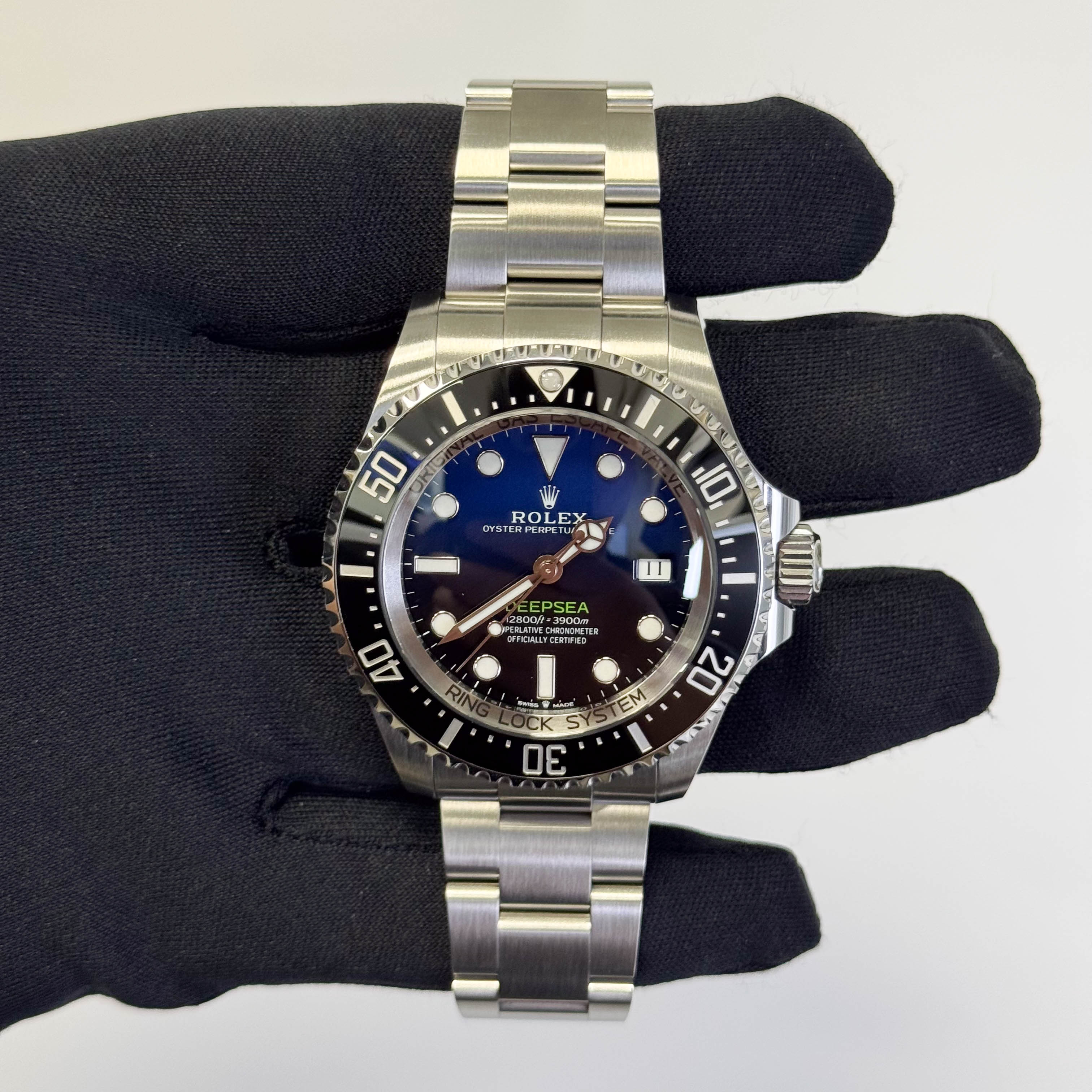 Rolex Sea-Dweller 44mm Black/Blue Dial Watch Ref# 136660 - Happy Jewelers Fine Jewelry Lifetime Warranty