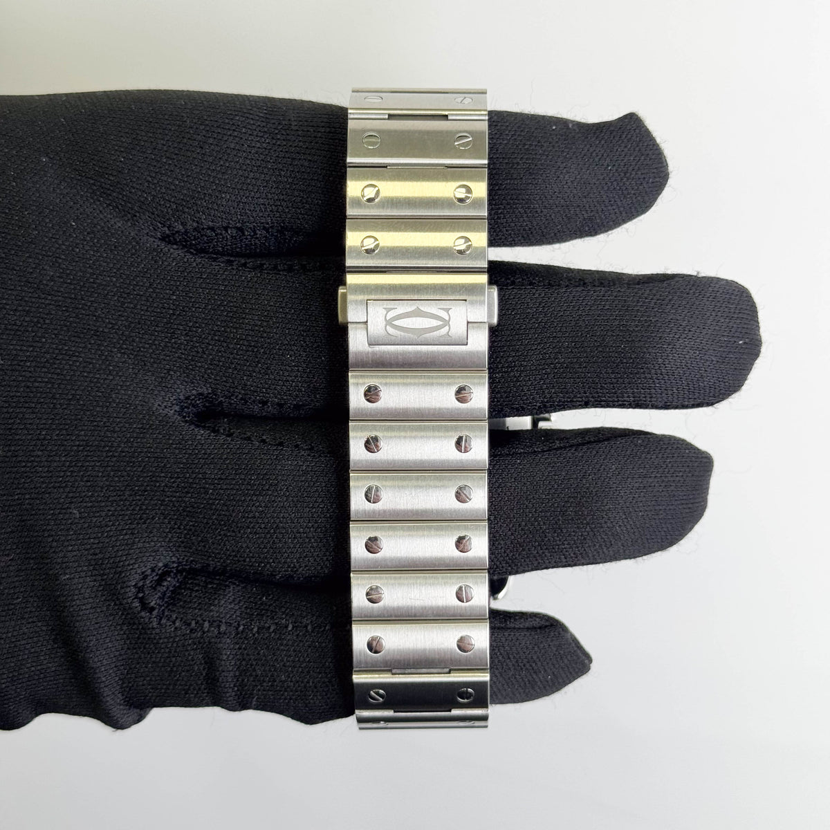 Cartier Santos 40mm Silver Dial Watch Ref# WSSA0009