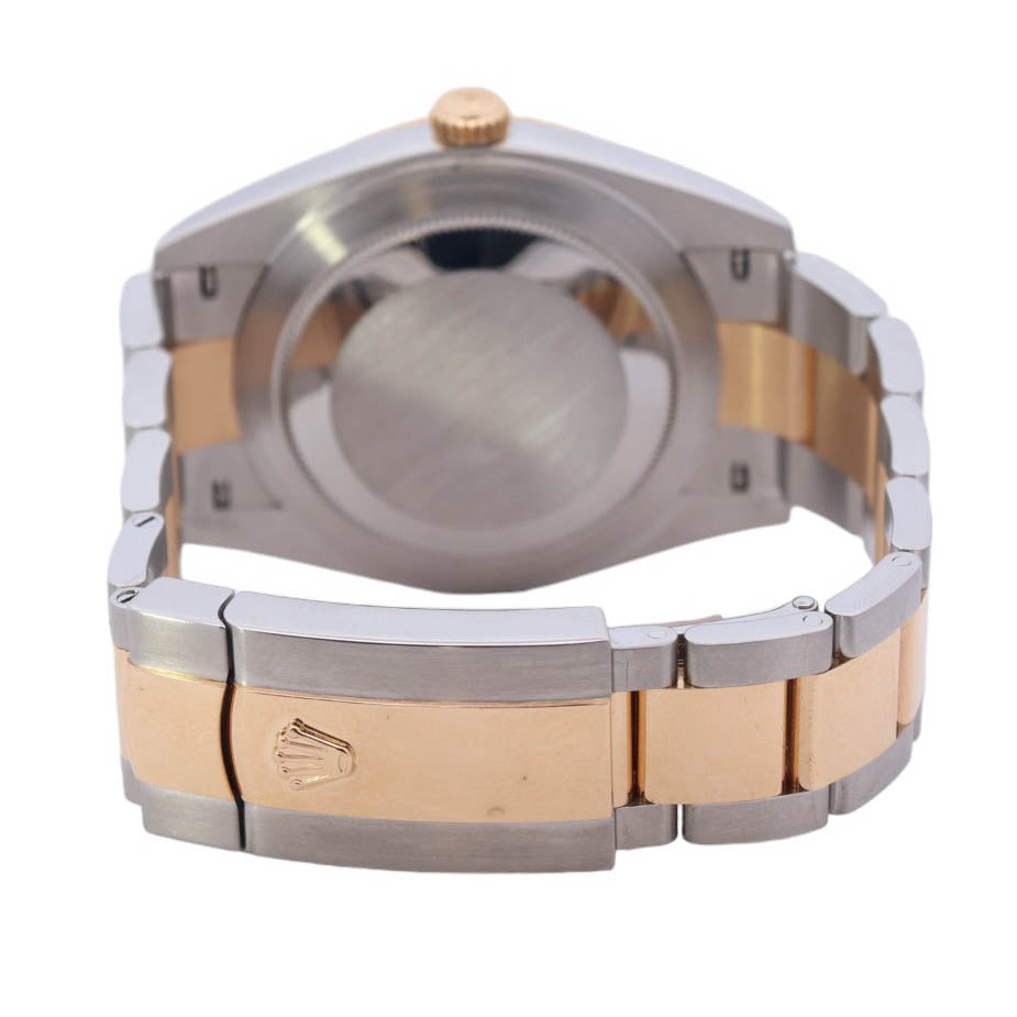 Rolex Datejust Two Tone Yellow Gold & Steel 41mm White MOP Diamond Dial Watch Reference #: 126303 - Happy Jewelers Fine Jewelry Lifetime Warranty