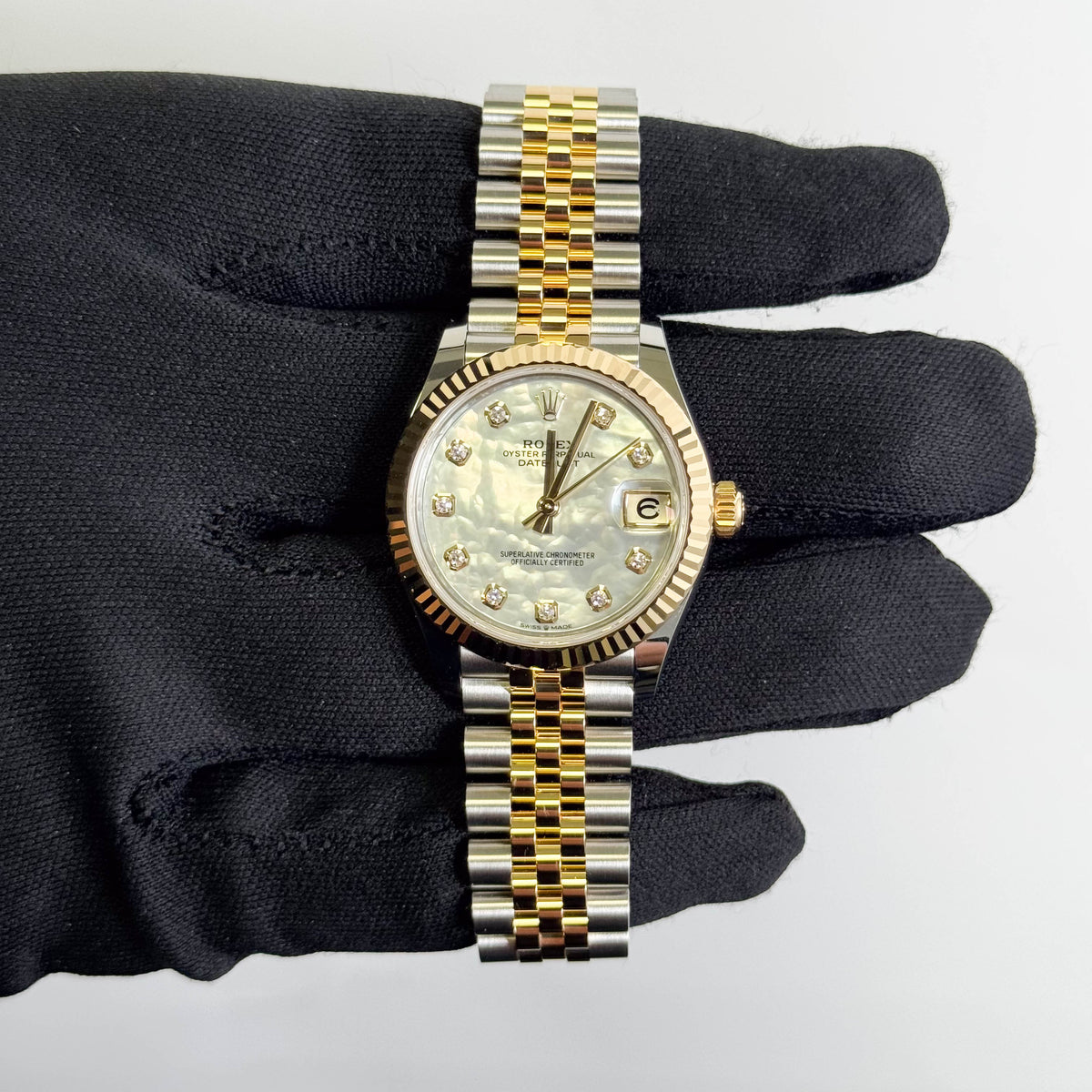 Rolex Datejust 31mm Mother Of Pearl Dial Watch Ref# 278273