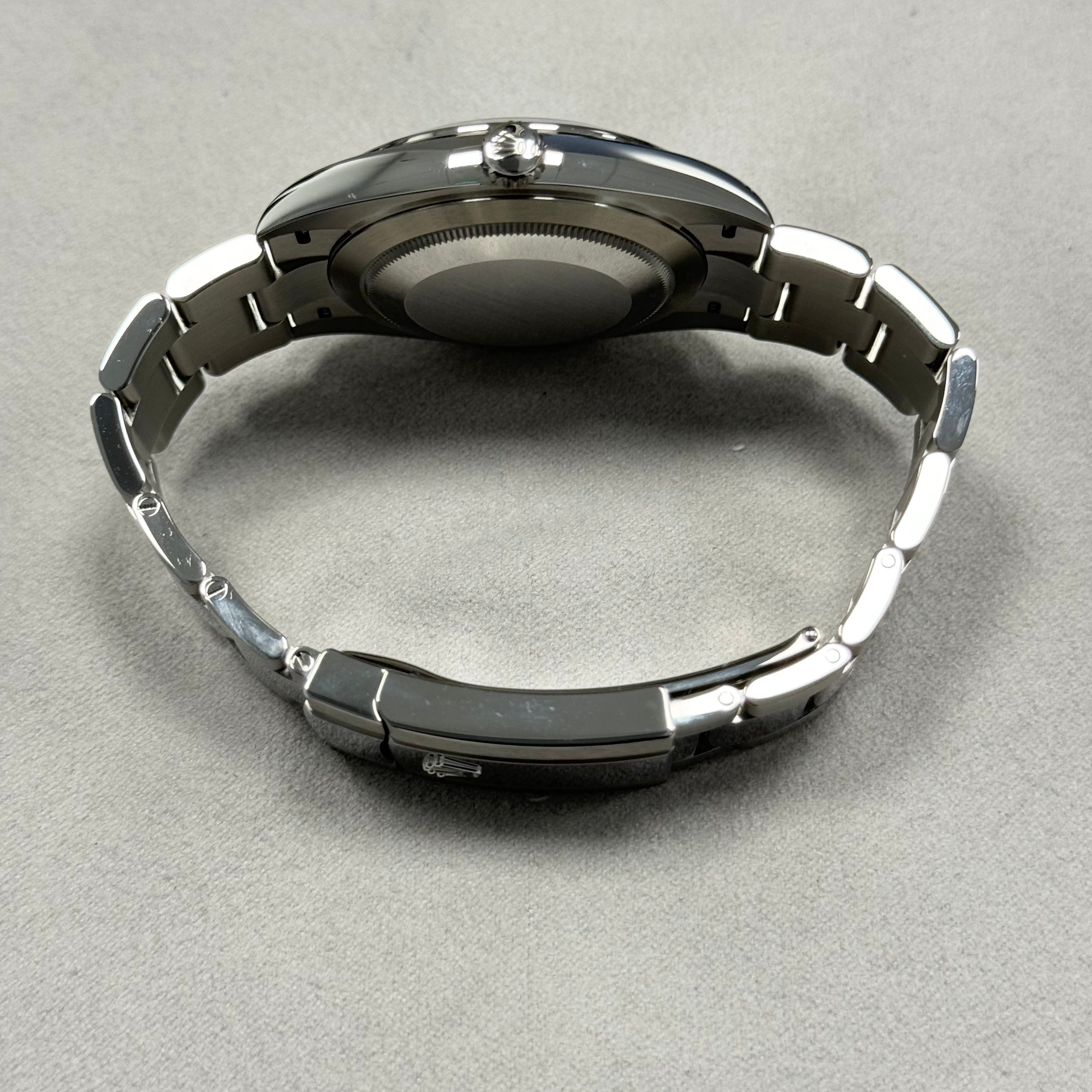 Rolex Datejust 41mm Stainless Steel Wimbledon Dial Watch Ref# 126300 - Happy Jewelers Fine Jewelry Lifetime Warranty