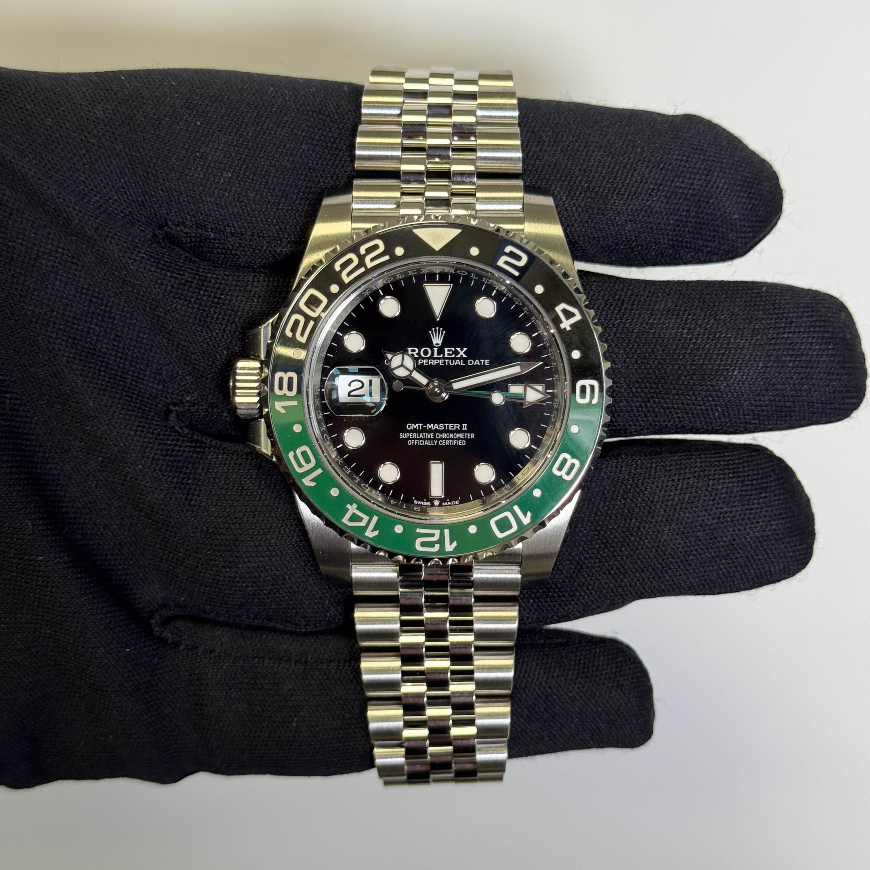 Rolex GMT-Master II 40mm Black Dial Watch Ref# 126720VTNR