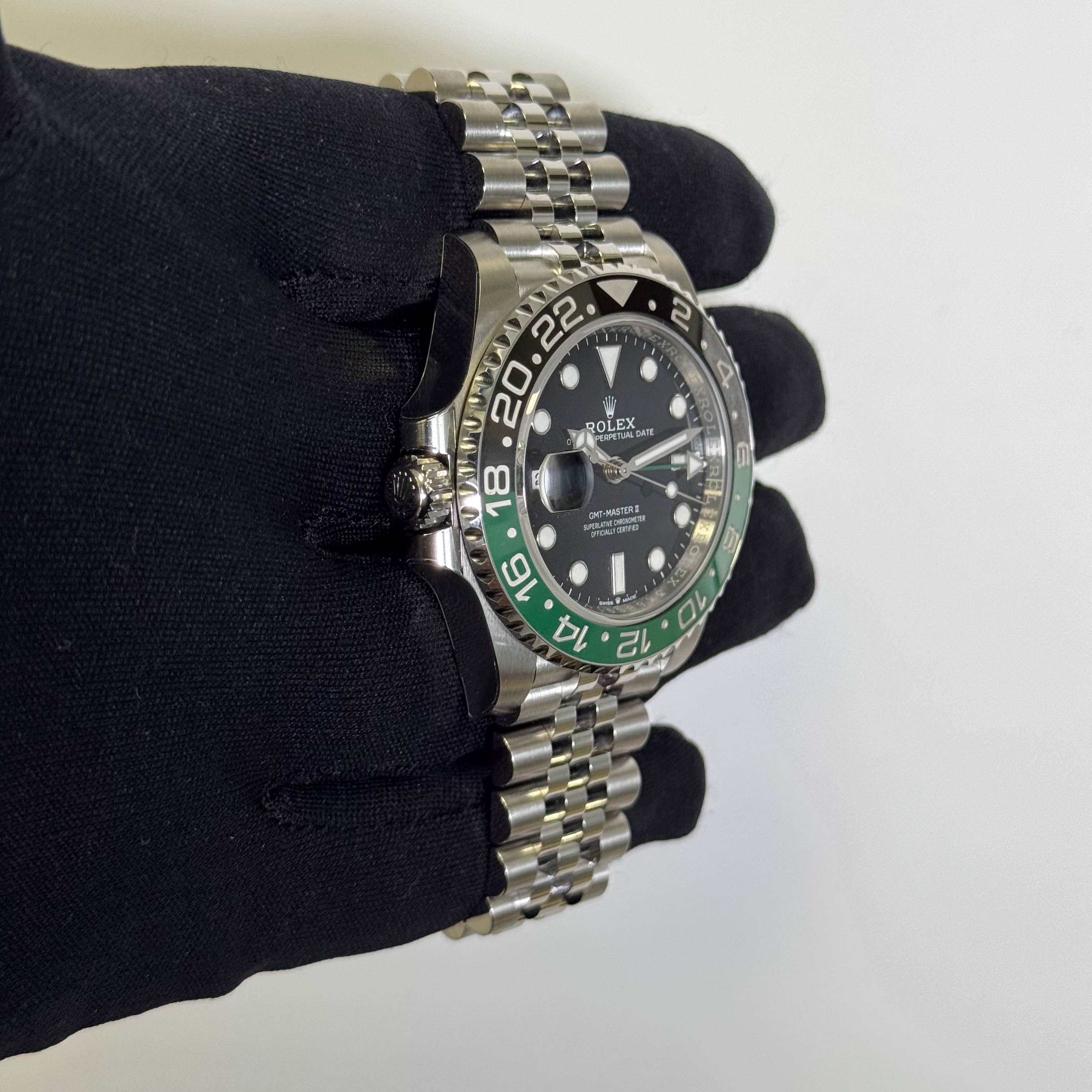 Rolex GMT-Master II 40mm Black Dial Watch Ref# 126720VTNR