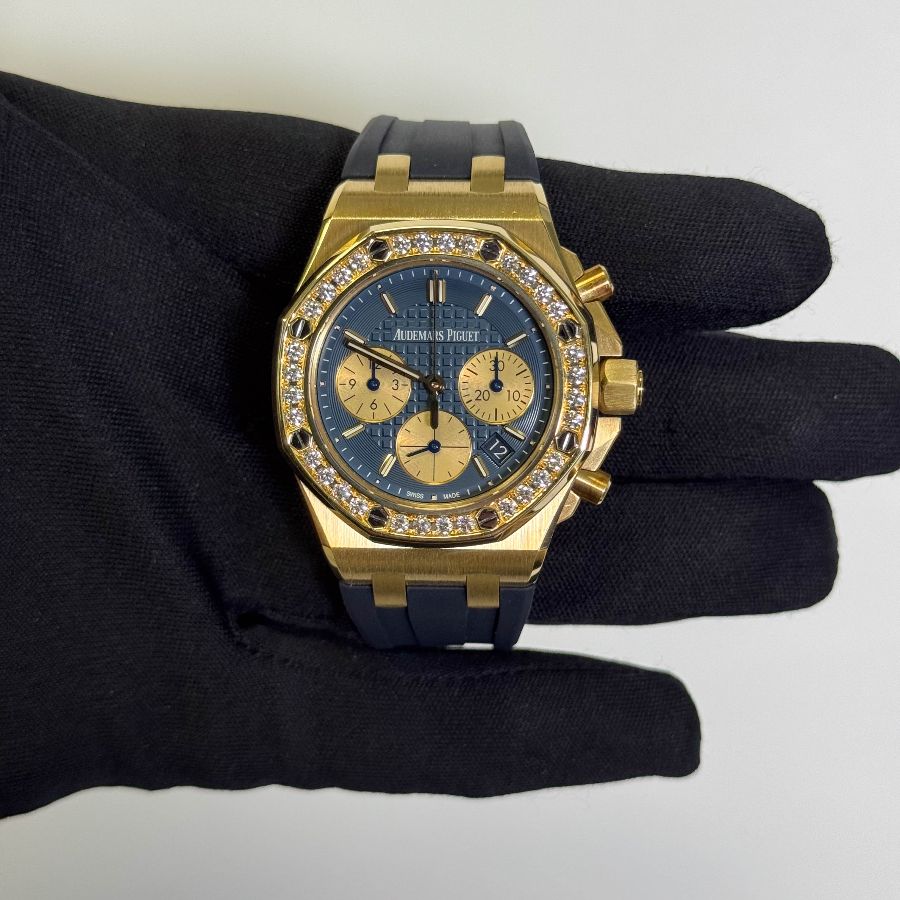 Audemars Piguet Royal Oak Offshore 37mm Blue Dial Watch Ref# 26231BA.ZZ.D027CA.01