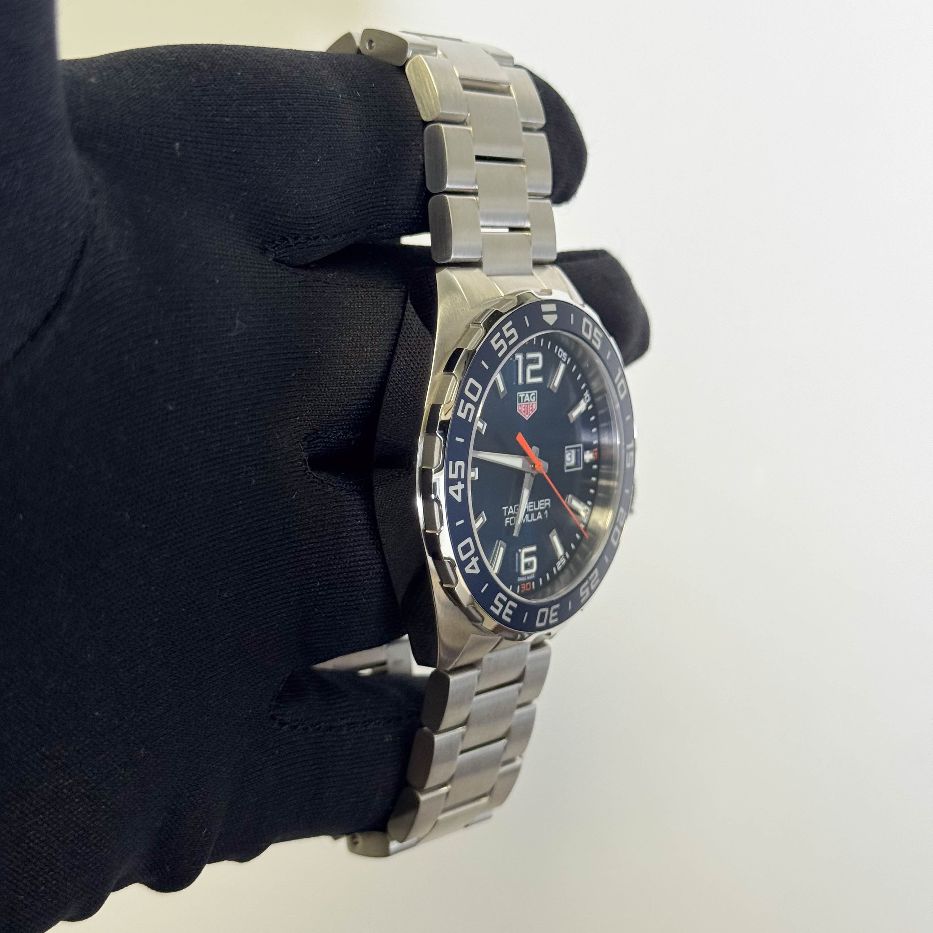 Tag Heuer Formula One 43mm Blue Dial Watch Ref# WAZ1010.BA0842 - Happy Jewelers Fine Jewelry Lifetime Warranty