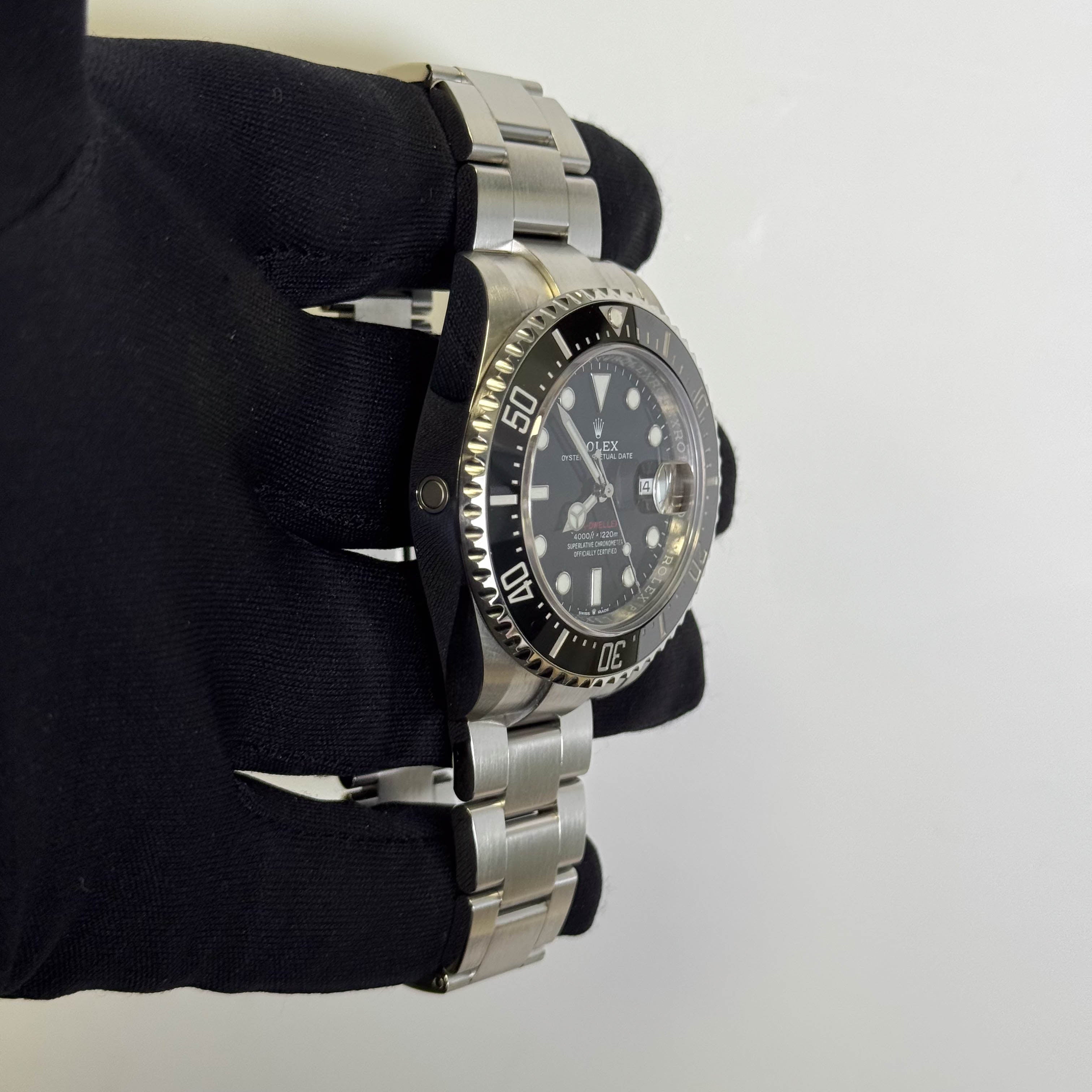 Rolex Sea-Dweller 43mm Black Dial Watch Ref# 126600