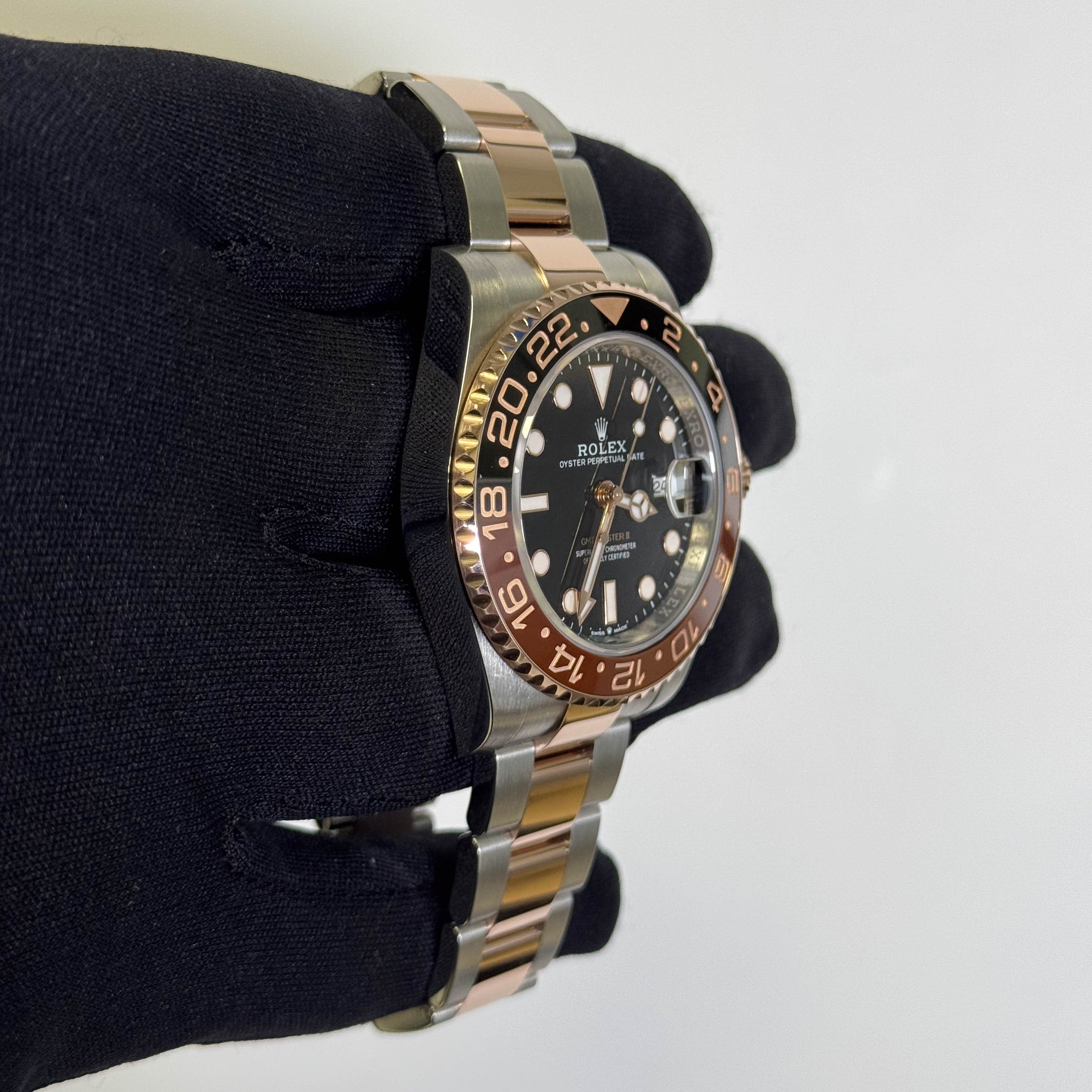 Rolex GMT-Master II 40mm Black Dial Watch Ref# 126711CHNR