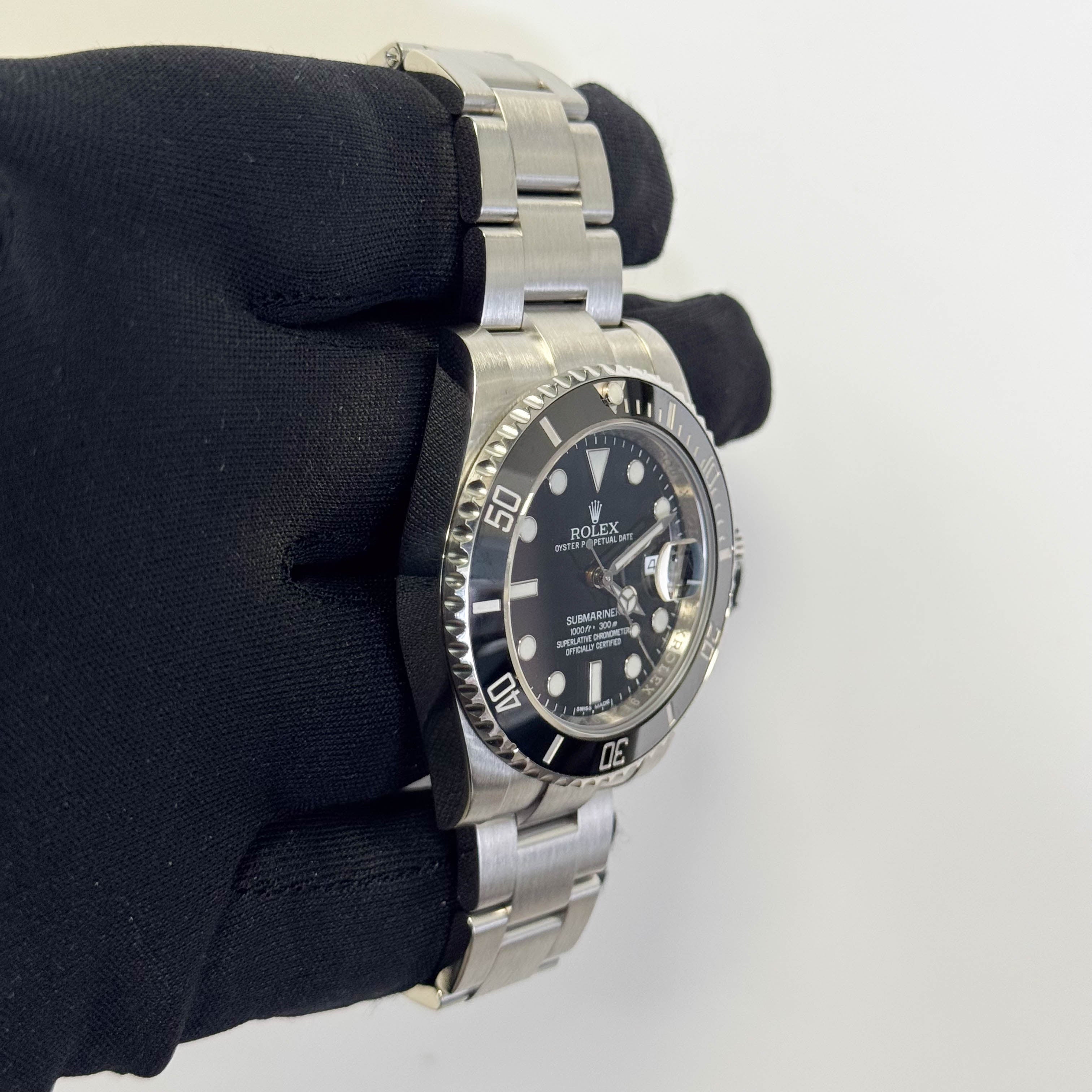 Rolex Submariner 40mm Black Dial Watch Ref# 116610LN - Happy Jewelers Fine Jewelry Lifetime Warranty