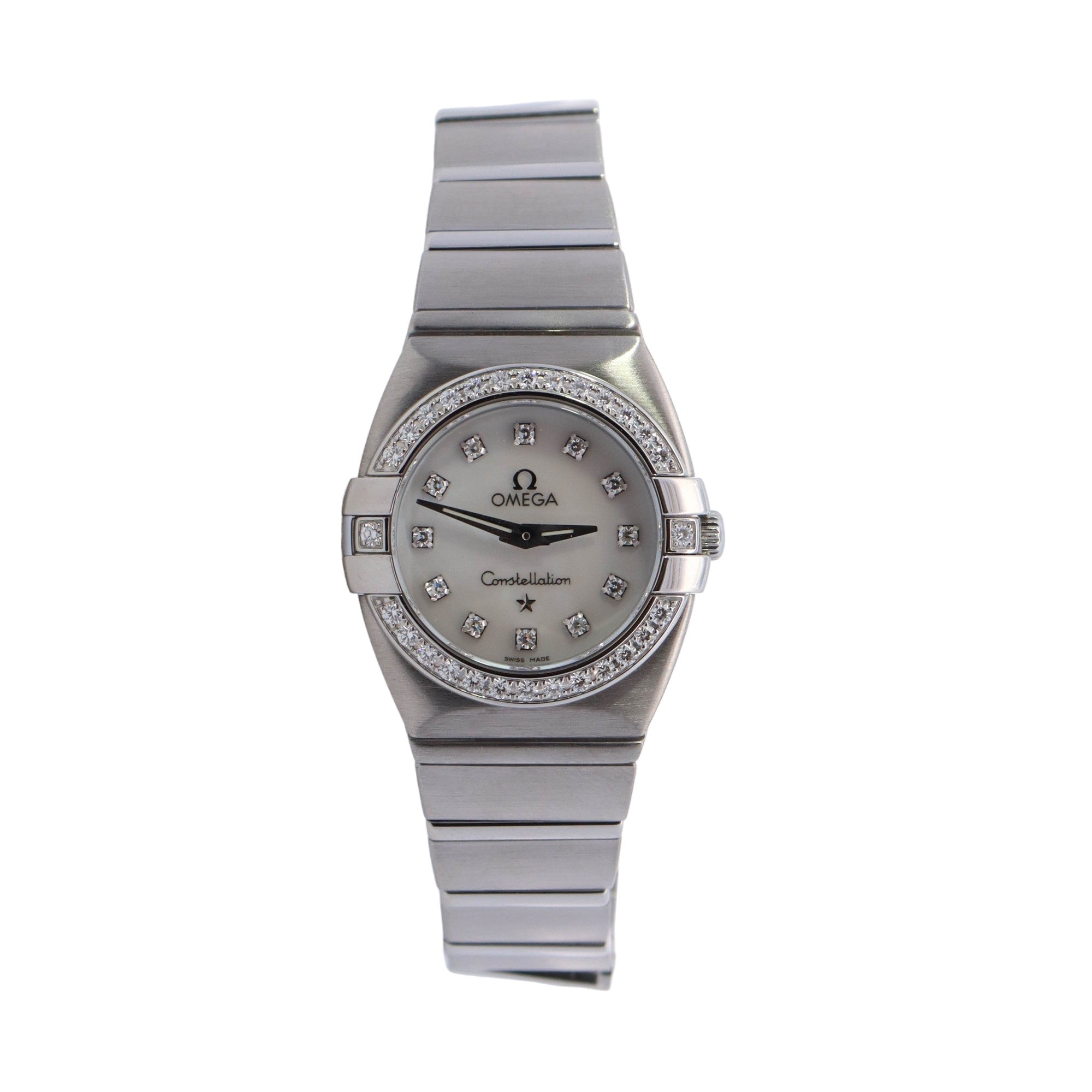 Omega Constellation 24mm MOP Dial Ref# 131.15.28.60.55.001 - Happy Jewelers Fine Jewelry Lifetime Warranty
