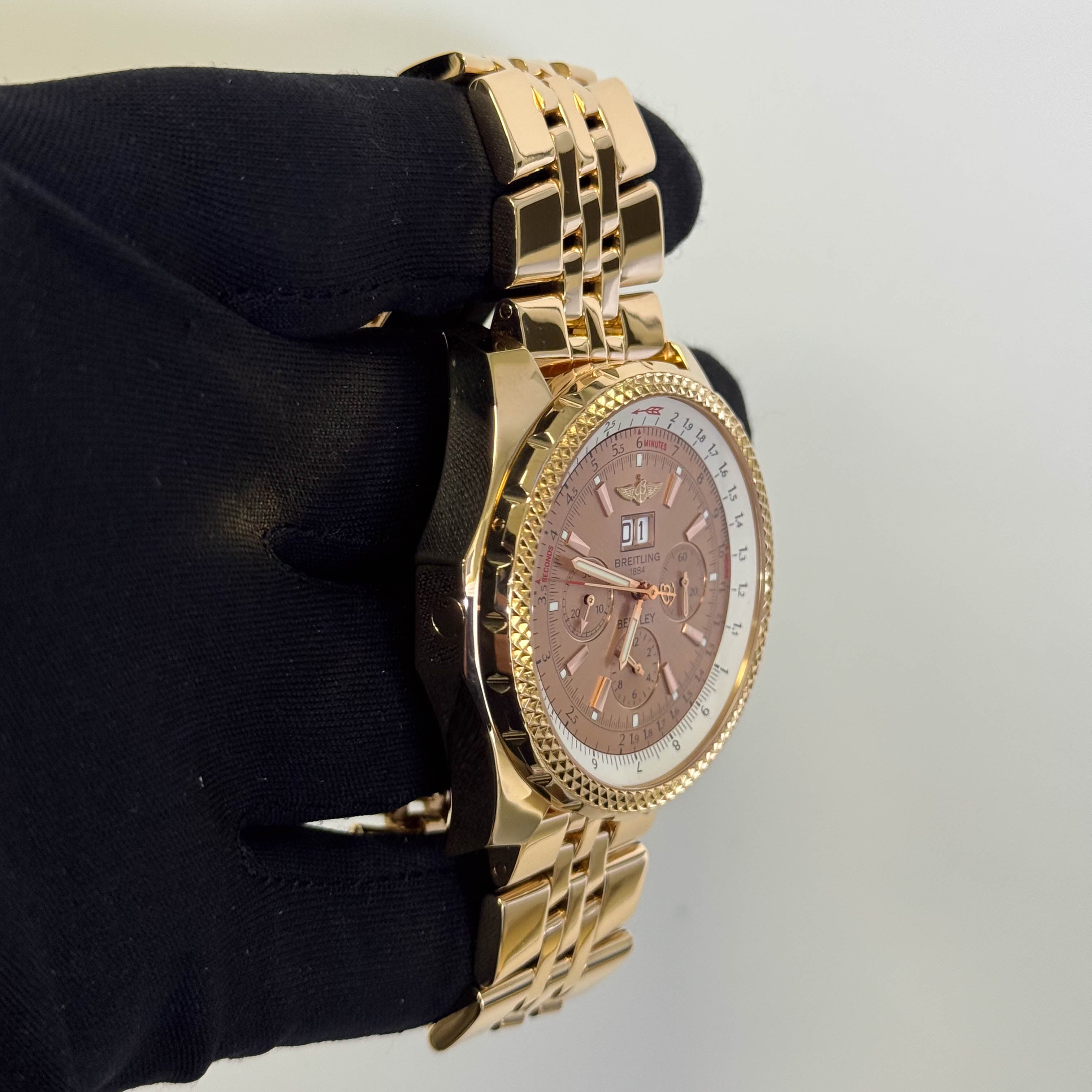 Breitling Bentley 48mm Rose Dial Watch Ref# H44362