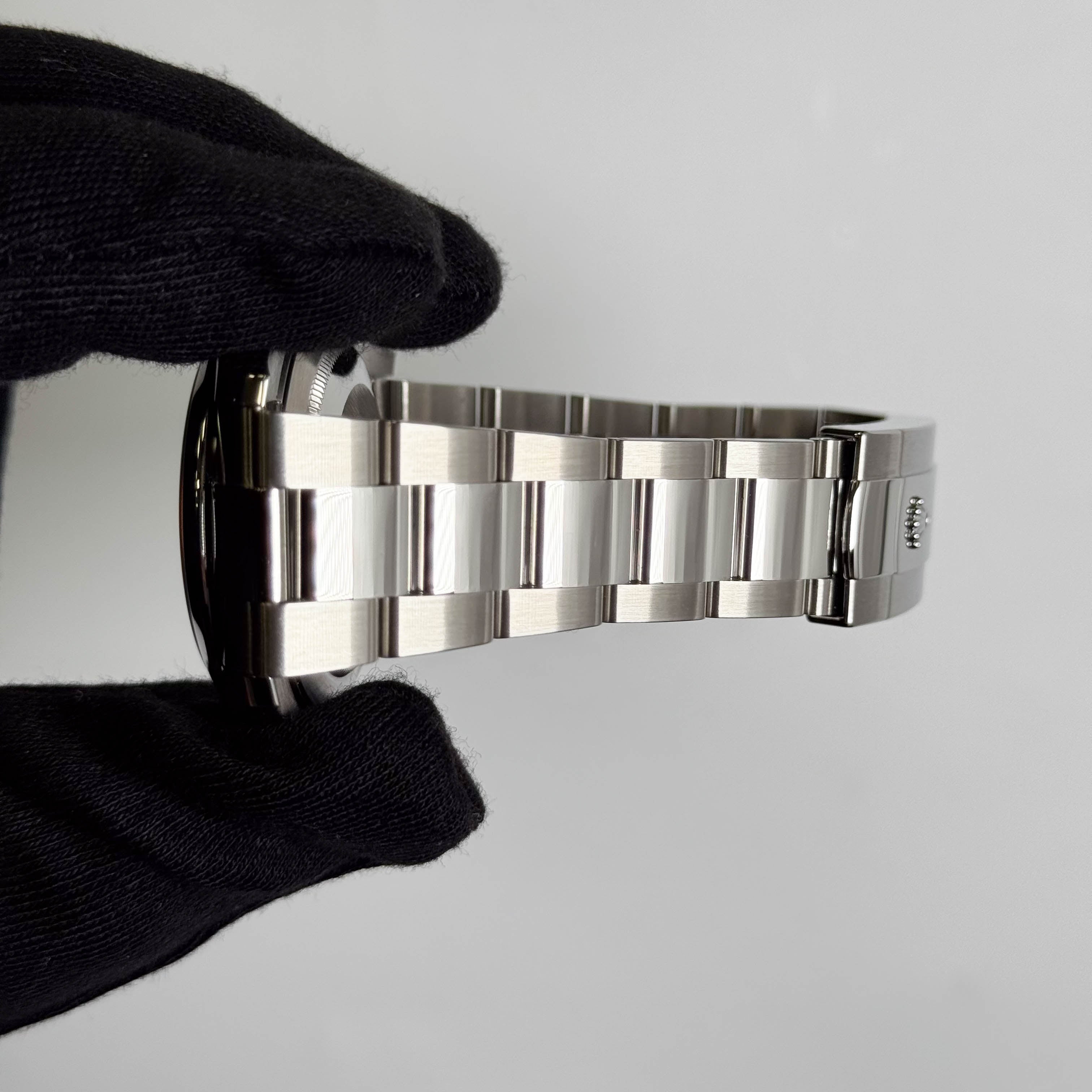 Rolex Datejust 41mm White Roman Dial Watch Ref# 126300