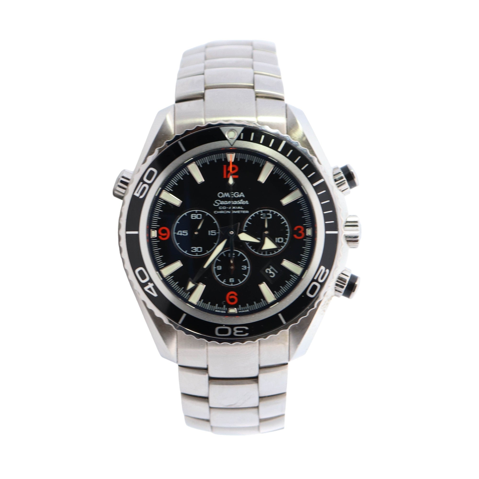 Omega Seamaster 600m 45.5mm Black Dial Ref# 2210.51.00 - Happy Jewelers Fine Jewelry Lifetime Warranty