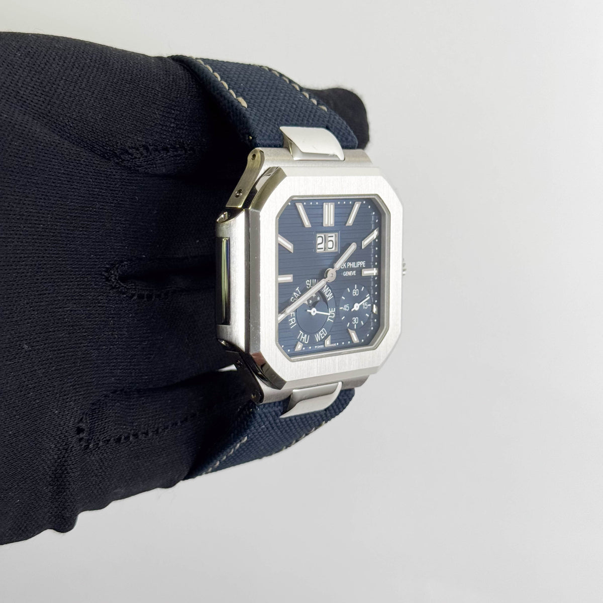 Patek Philippe Cubitus 45mm Blue Dial Watch Ref# 5822P-001