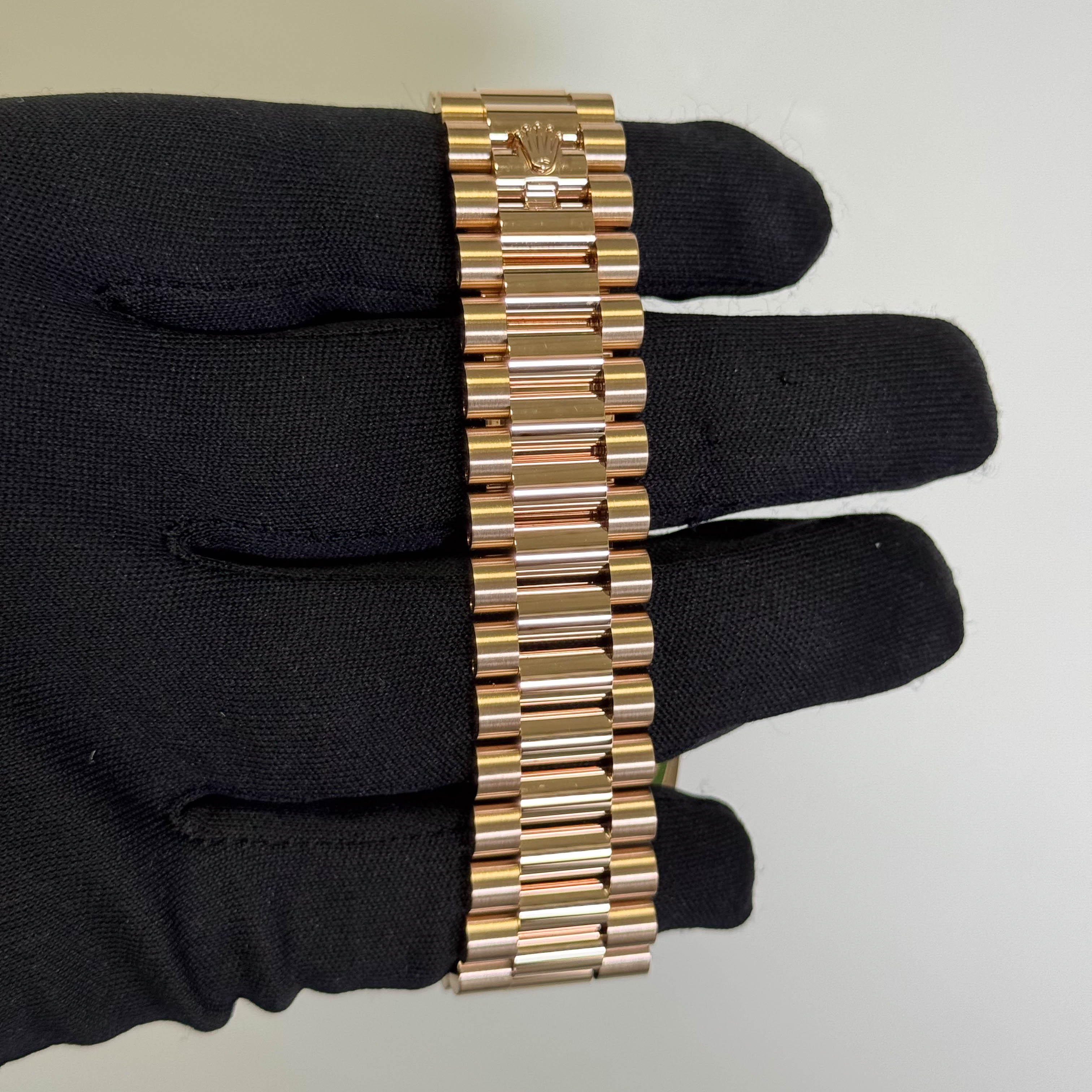 Rolex Day-Date 40mm Black Ombre Dial Watch Ref# 228235