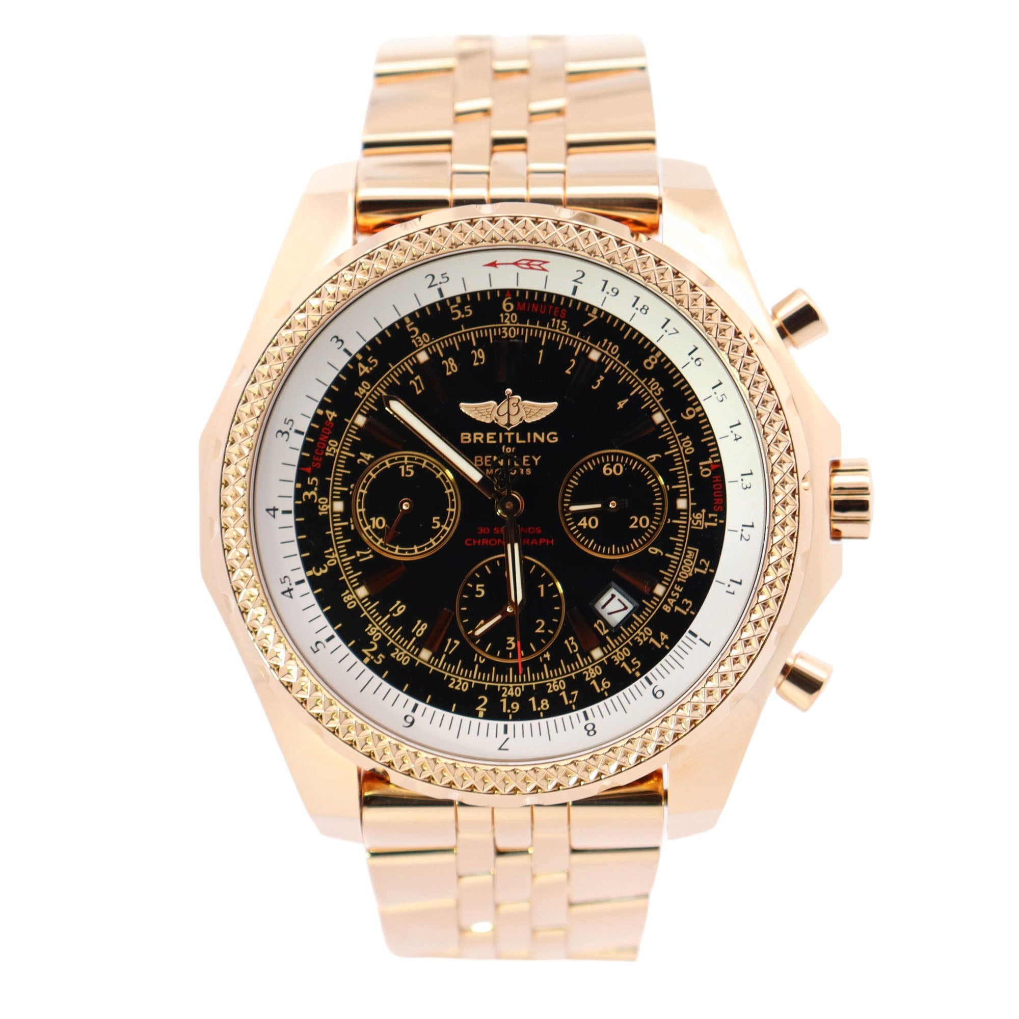 Breitling For Bentley 48mm Black Dial Watch Ref# K2536212 - Happy Jewelers Fine Jewelry Lifetime Warranty