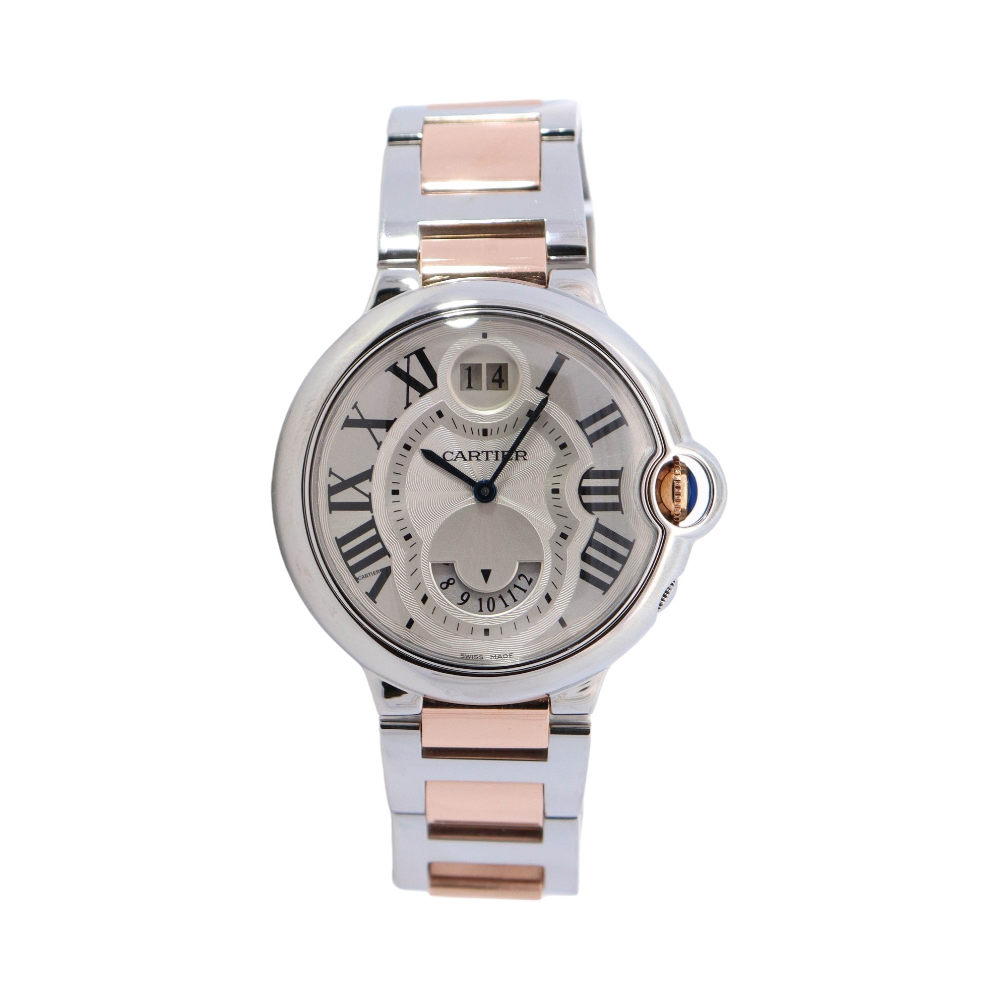 Cartier Santos 36mm White Dial Watch Ref# W6920027 - Happy Jewelers Fine Jewelry Lifetime Warranty
