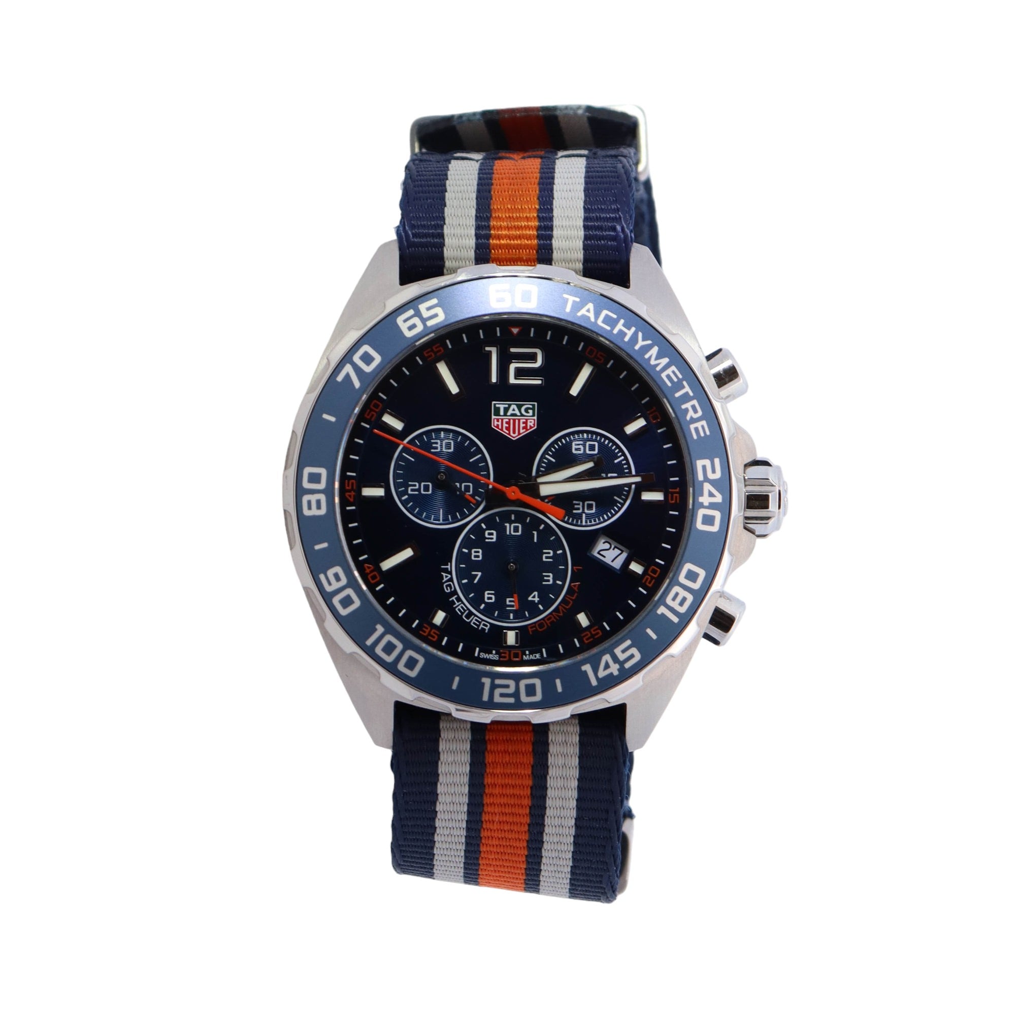 Tag Heuer Formula 1 43mm Blue Dial Watch Ref# CAZ1014.FC8196 - Happy Jewelers Fine Jewelry Lifetime Warranty