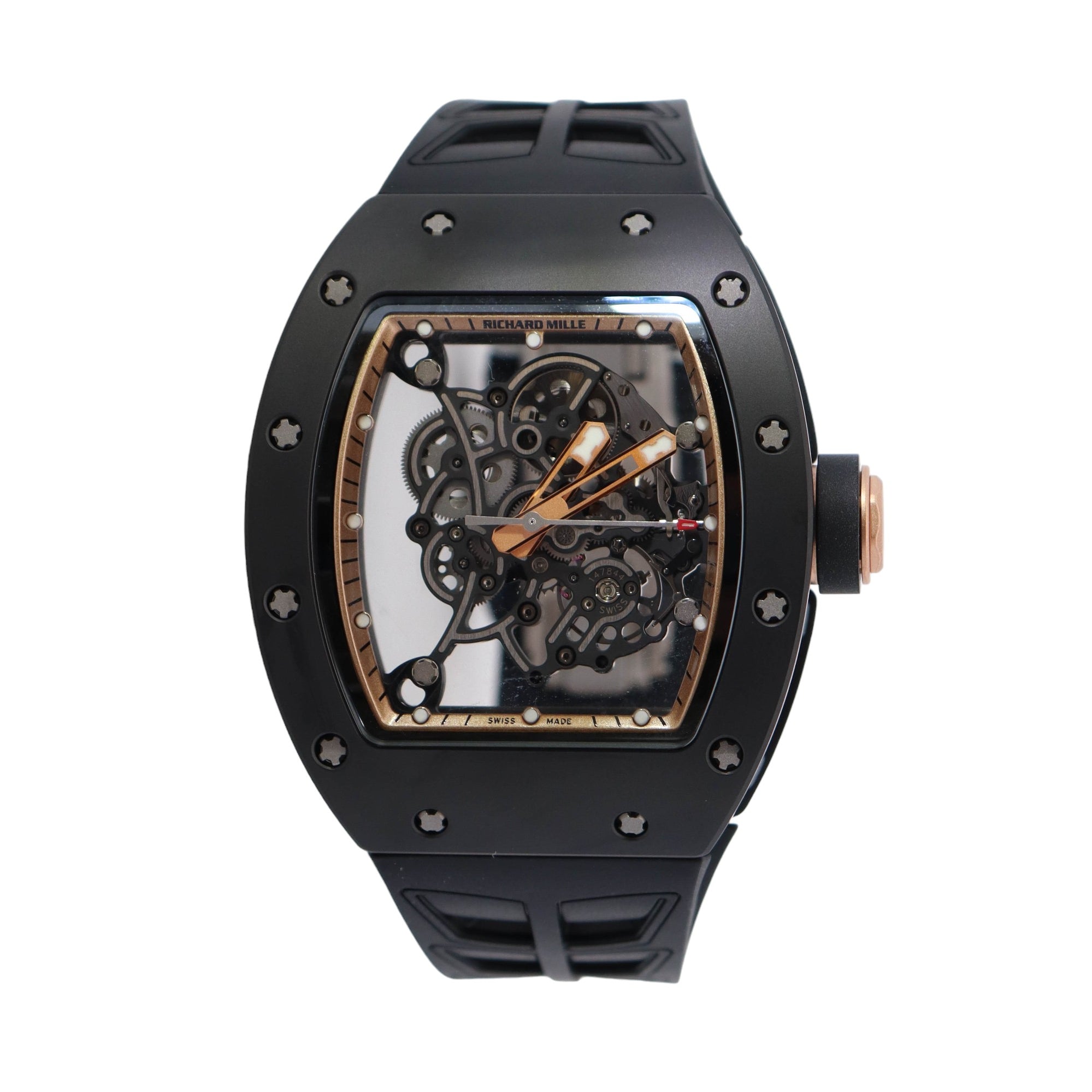 Richard Mille RM055 50mm Skeleton Dial Watch Ref# RM055 - Happy Jewelers Fine Jewelry Lifetime Warranty