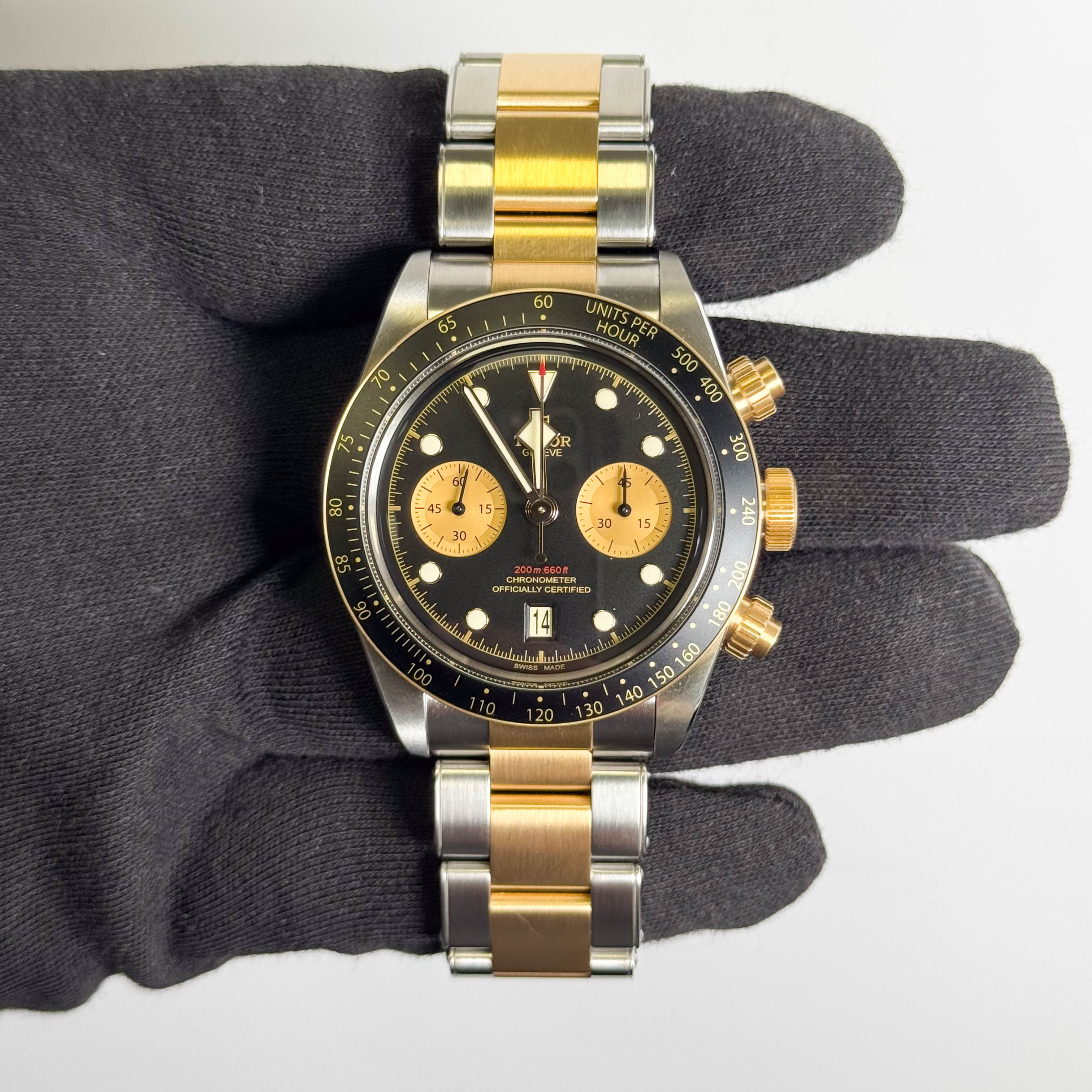 Tudor Black Bay 41mm Black Dial Watch Ref# 79363N