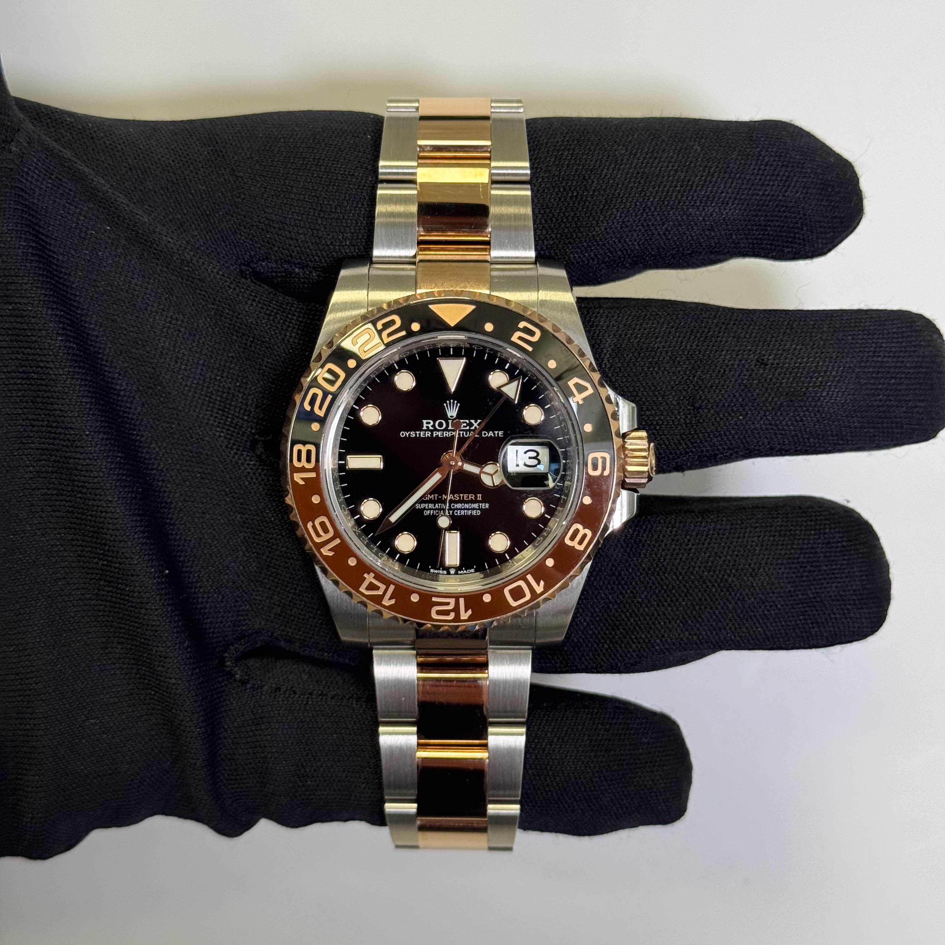 Rolex GMT-Master II 40mm Black Dial Watch Ref# 126711CHNR