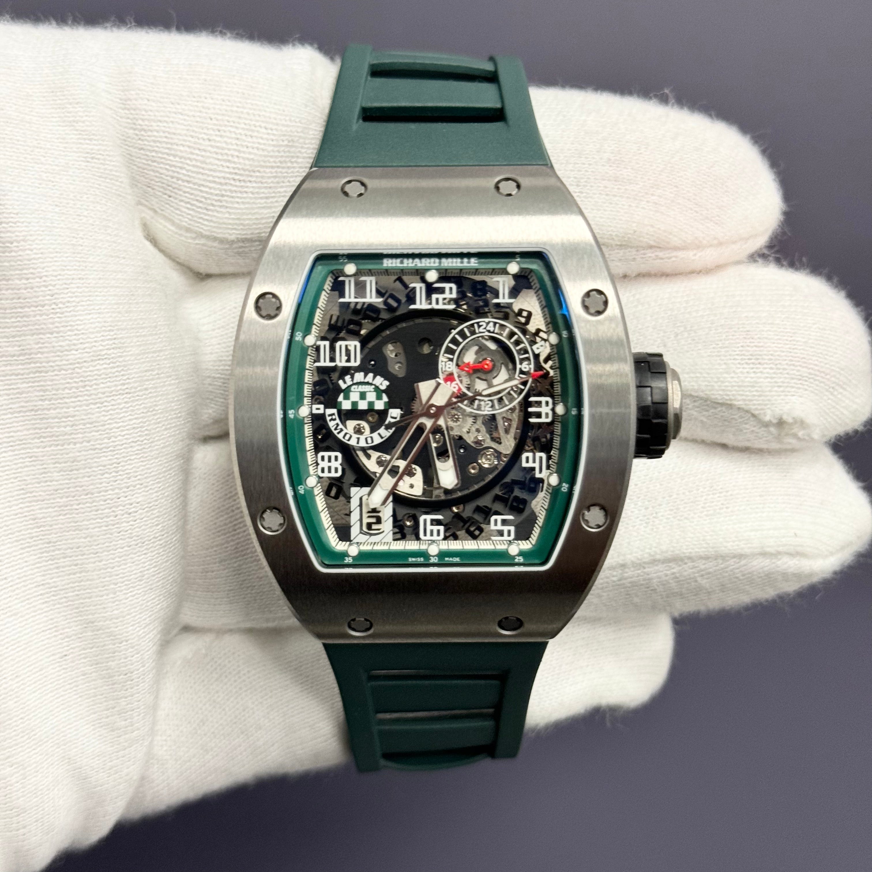 Richard Mille RM010 Le Mans 39mm Skeleton Dial Watch Ref# RM010 - Happy Jewelers Fine Jewelry Lifetime Warranty