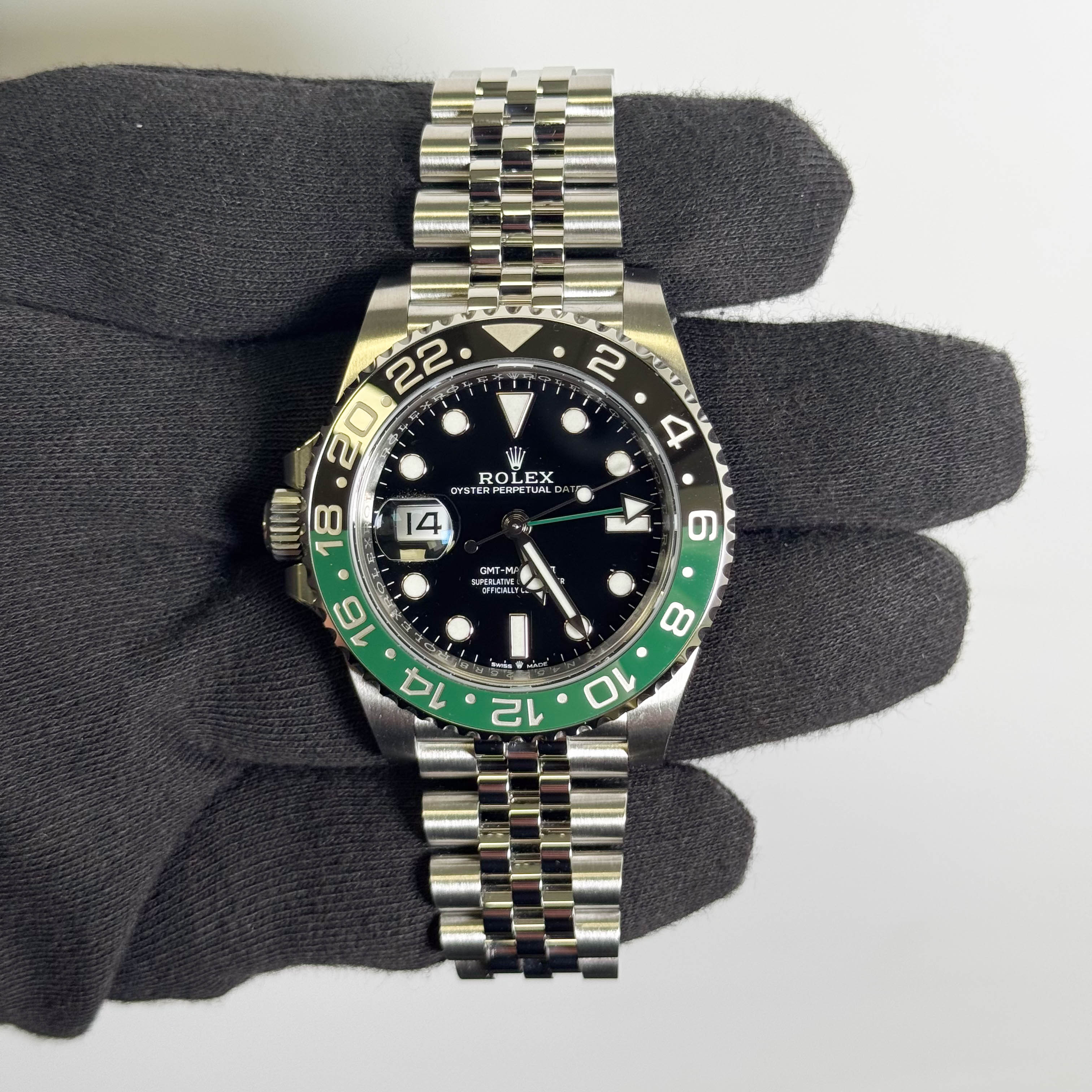 Rolex GMT-Master II 40mm Black Dial Watch Ref# 126720VTNR