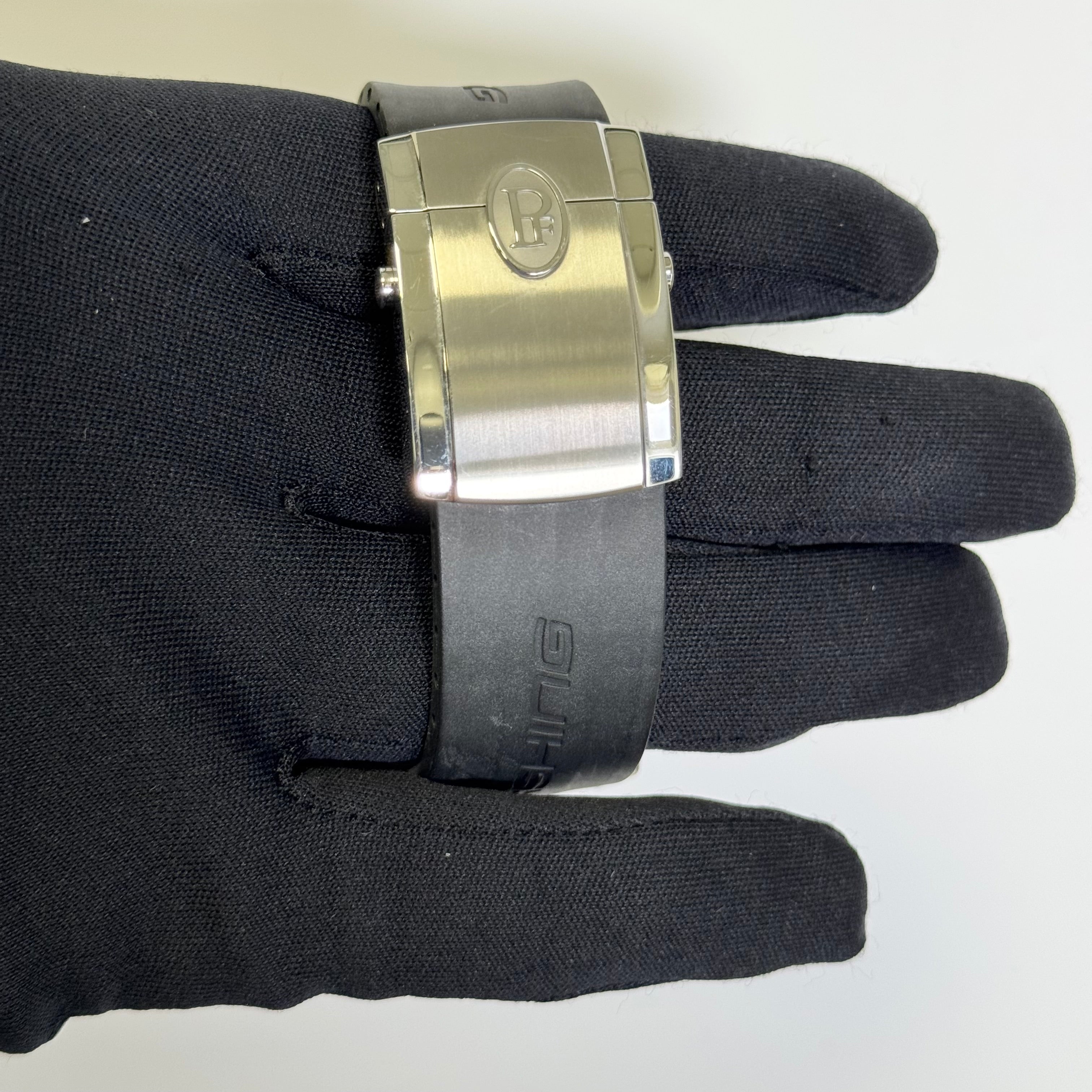 Parmigiani Fleurier Pershing 42mm Red Dial Watch Ref# PFC528-0010900-B00102