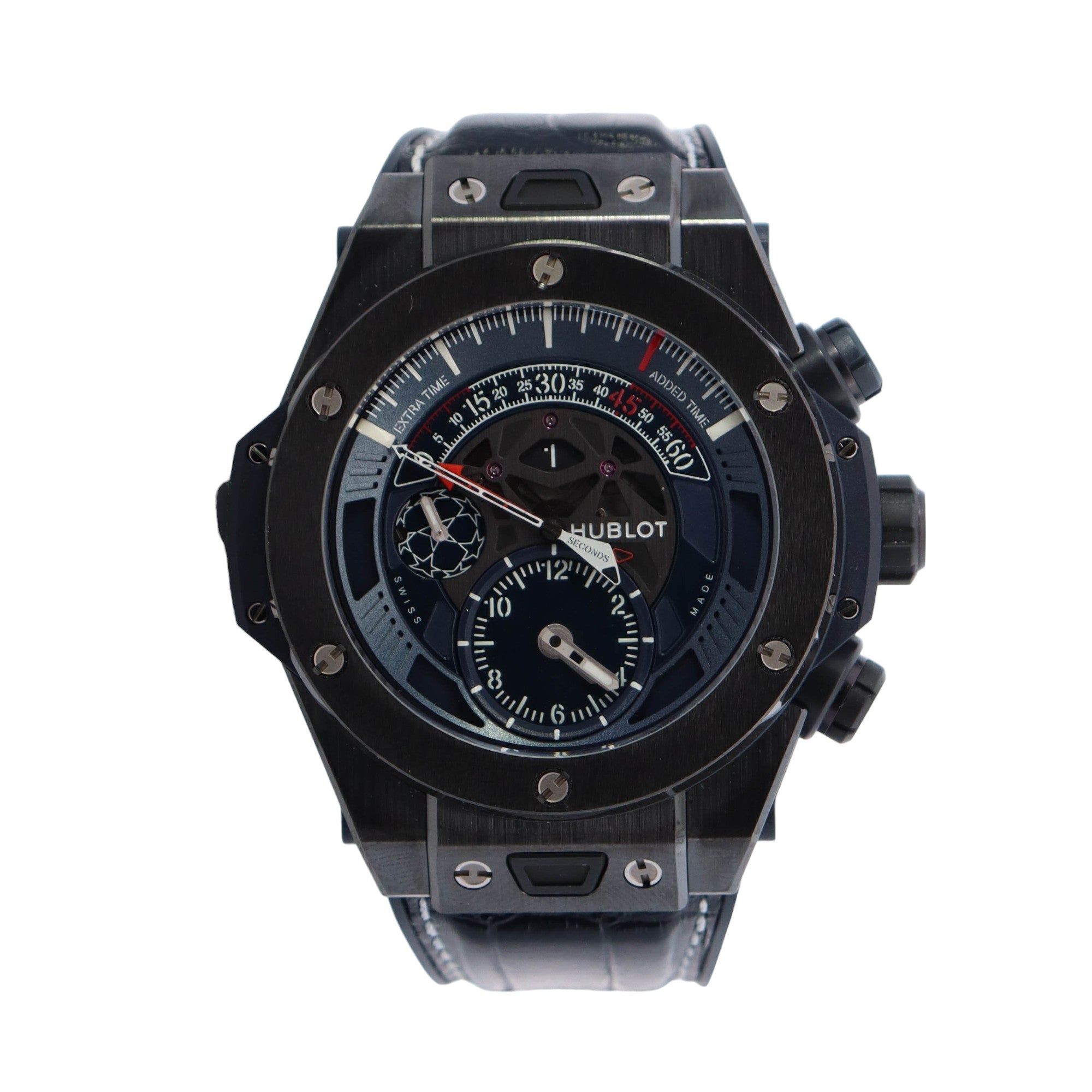 Hublot Big Bang 45mm Blue Dial Watch Ref# 413.CX.7123.LR.UCL16 - Happy Jewelers Fine Jewelry Lifetime Warranty
