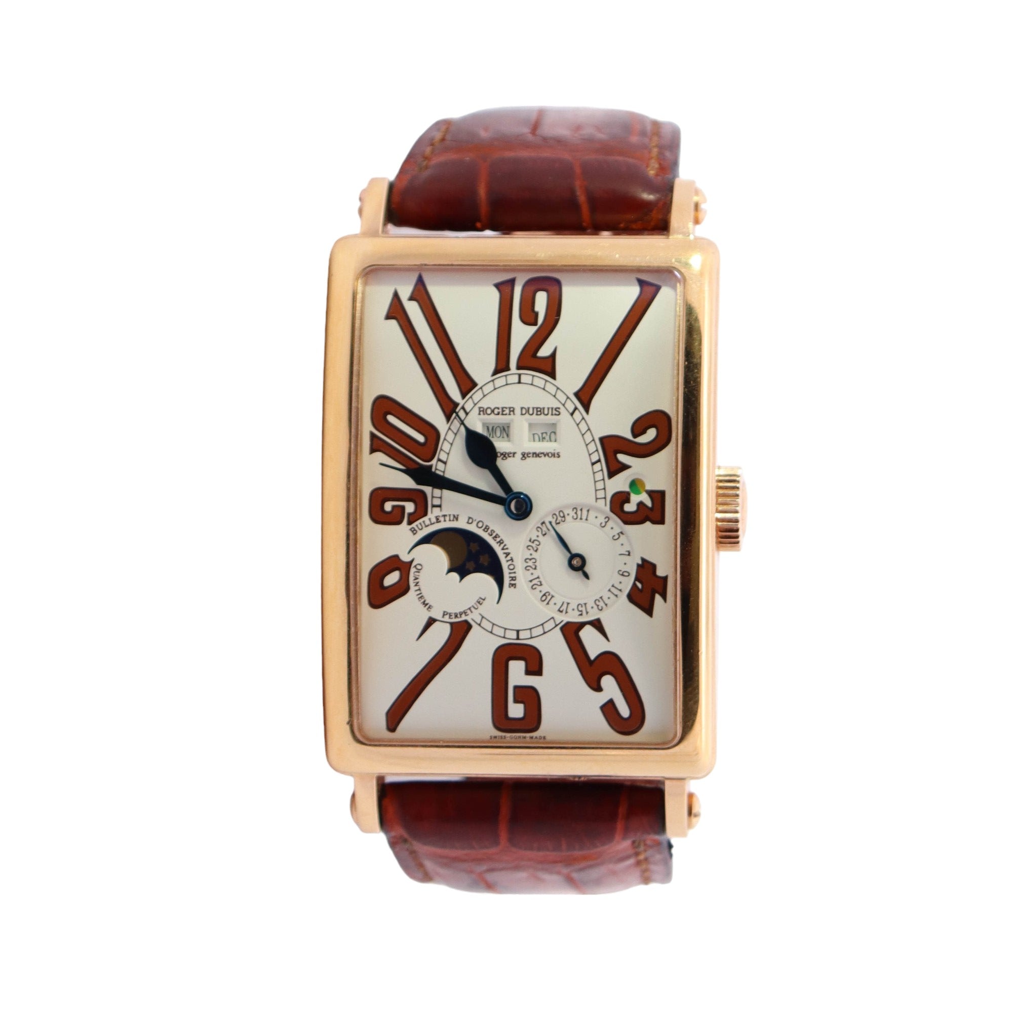 Roger Dubuis Much More 34mm Cream Dial Ref# M34 5739 - Happy Jewelers Fine Jewelry Lifetime Warranty