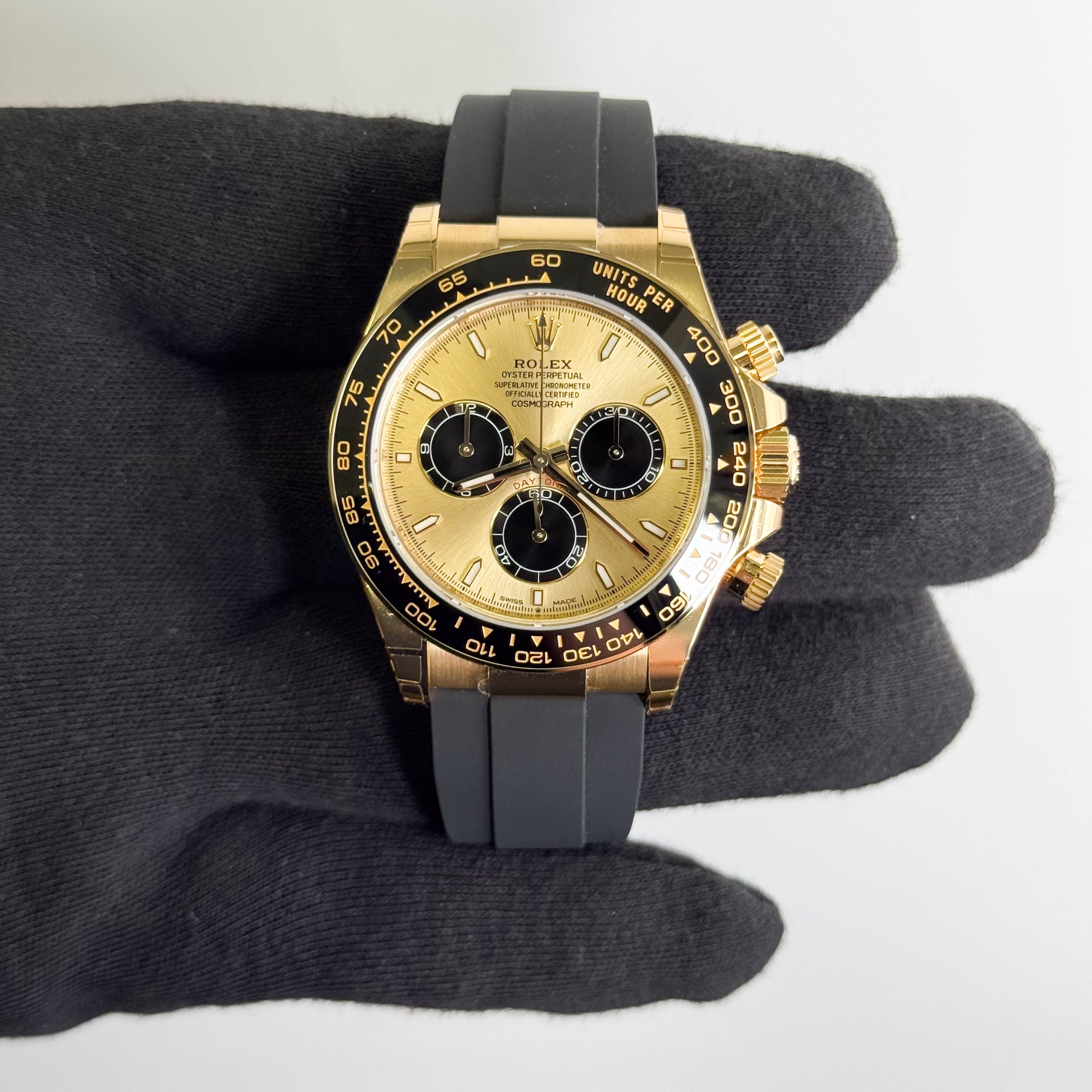 Rolex Daytona 40mm Champagne Dial Watch Ref# 126518LN - Happy Jewelers Fine Jewelry Lifetime Warranty