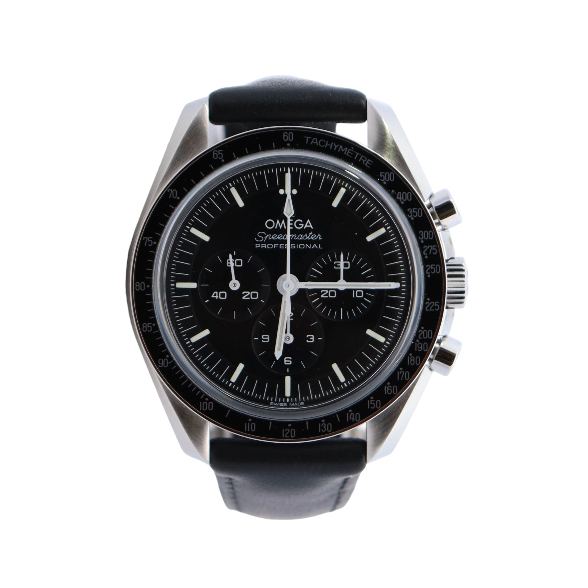 Omega Speedmaster 42mm Black Dial Ref# 310.32.42.50.01.002 - Happy Jewelers Fine Jewelry Lifetime Warranty
