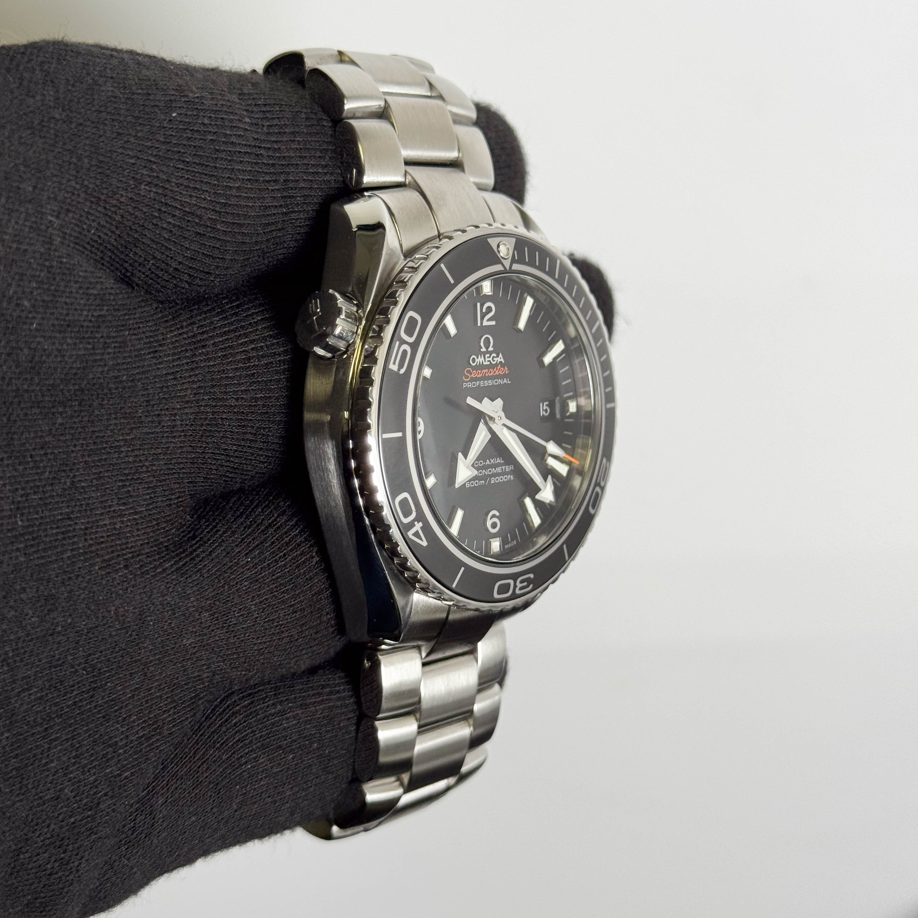 Omega Seamaster 37.50mm Black Dial Watch Ref# 232.30.38.20.01.001