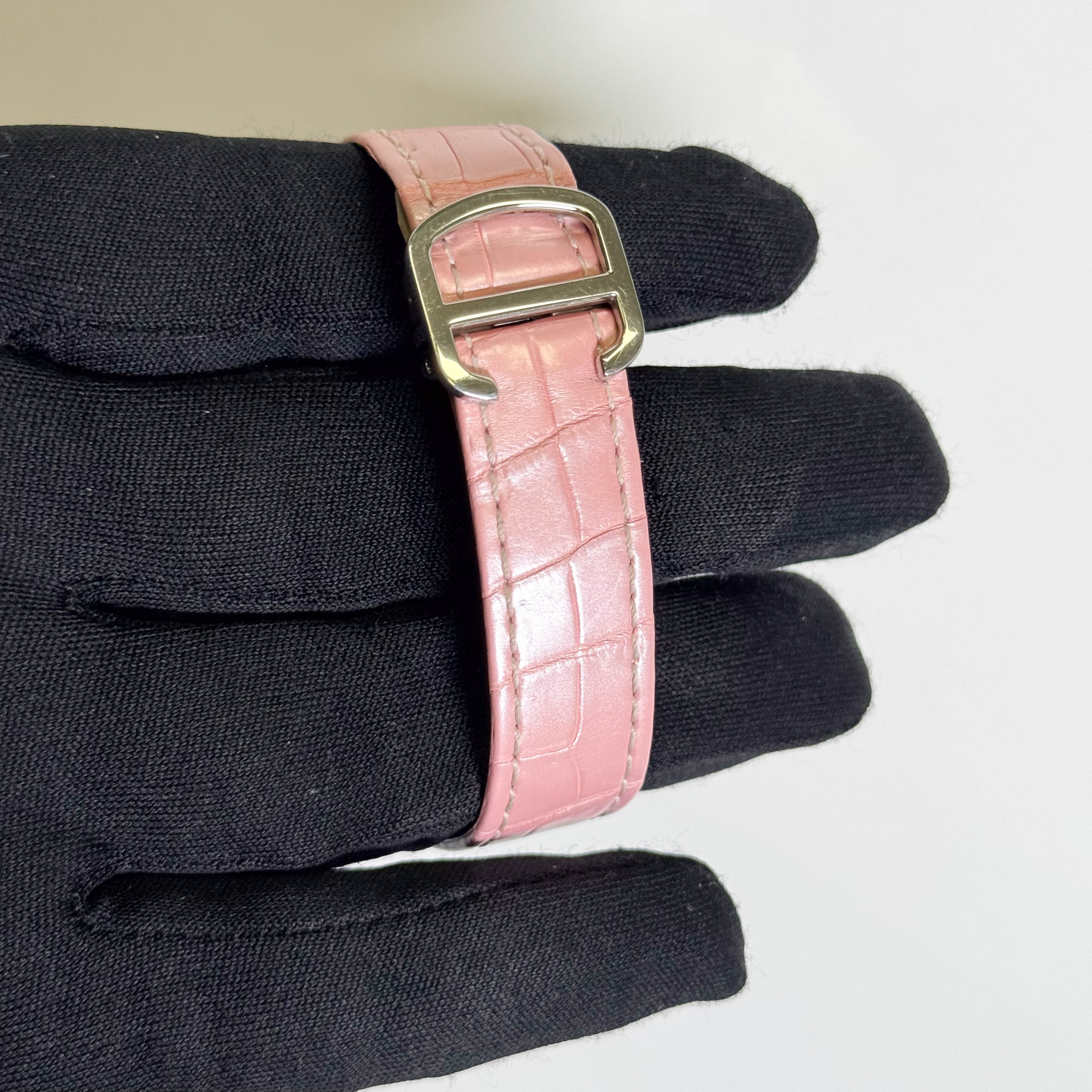 Cartier Tank 31mm Pink Dial Watch Ref# W5200000 - Happy Jewelers Fine Jewelry Lifetime Warranty