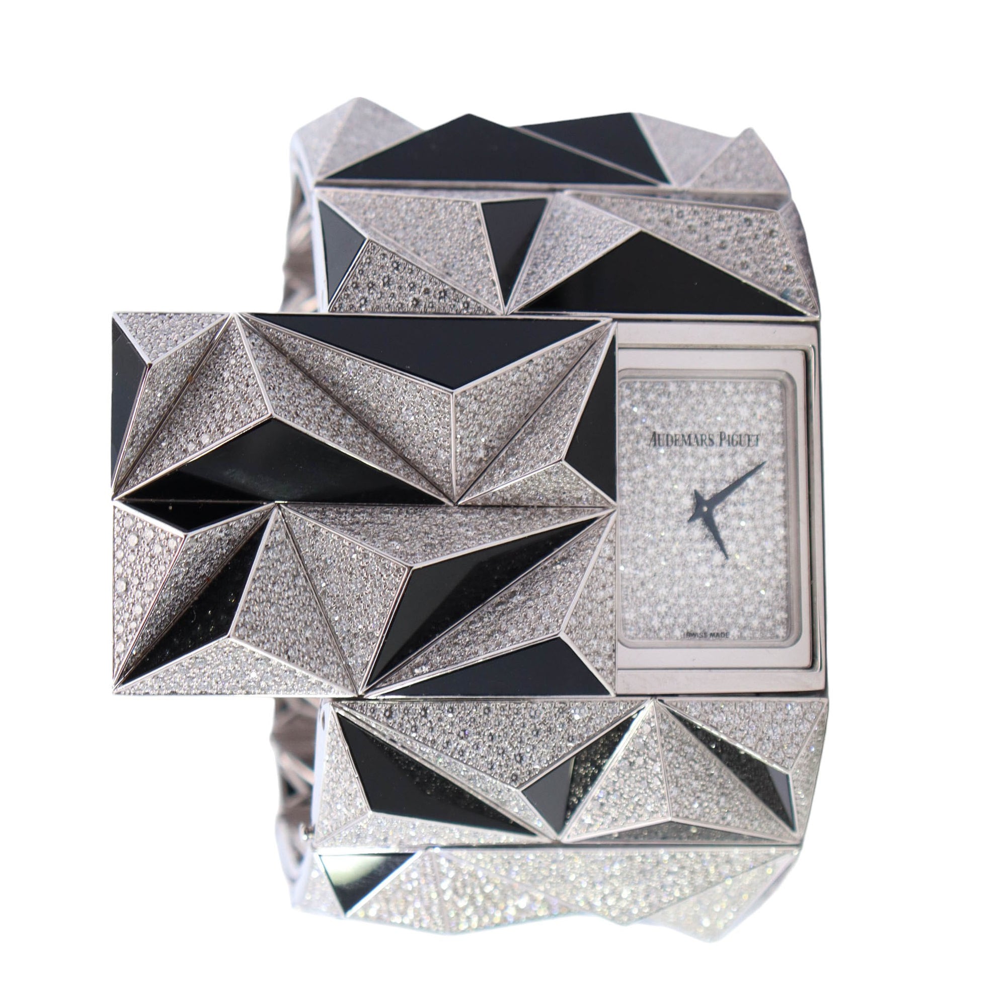 Audemars Piguet Haute 40mm Pave Dial Ref# 79419BC.ZO.9189BC.01 - Happy Jewelers Fine Jewelry Lifetime Warranty